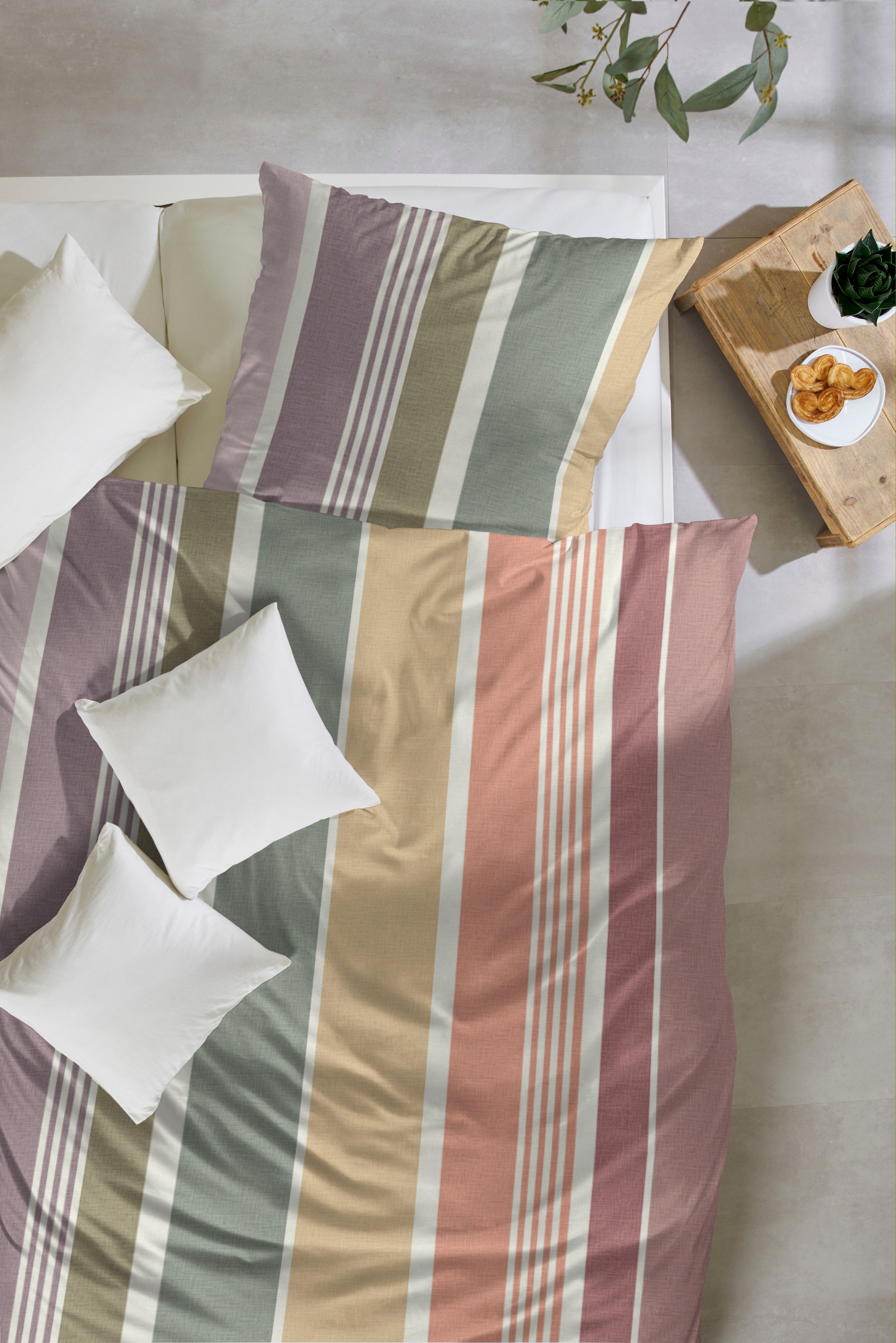 Primera Bettwäsche "Feinbiber-Bettwäsche Passion" 2 Stk. mit einem harmonis günstig online kaufen