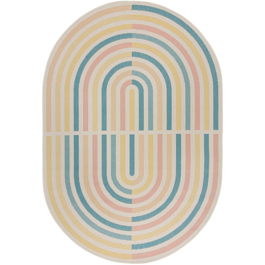 FLAIR RUGS Teppich »Riviera Outdoor«, oval