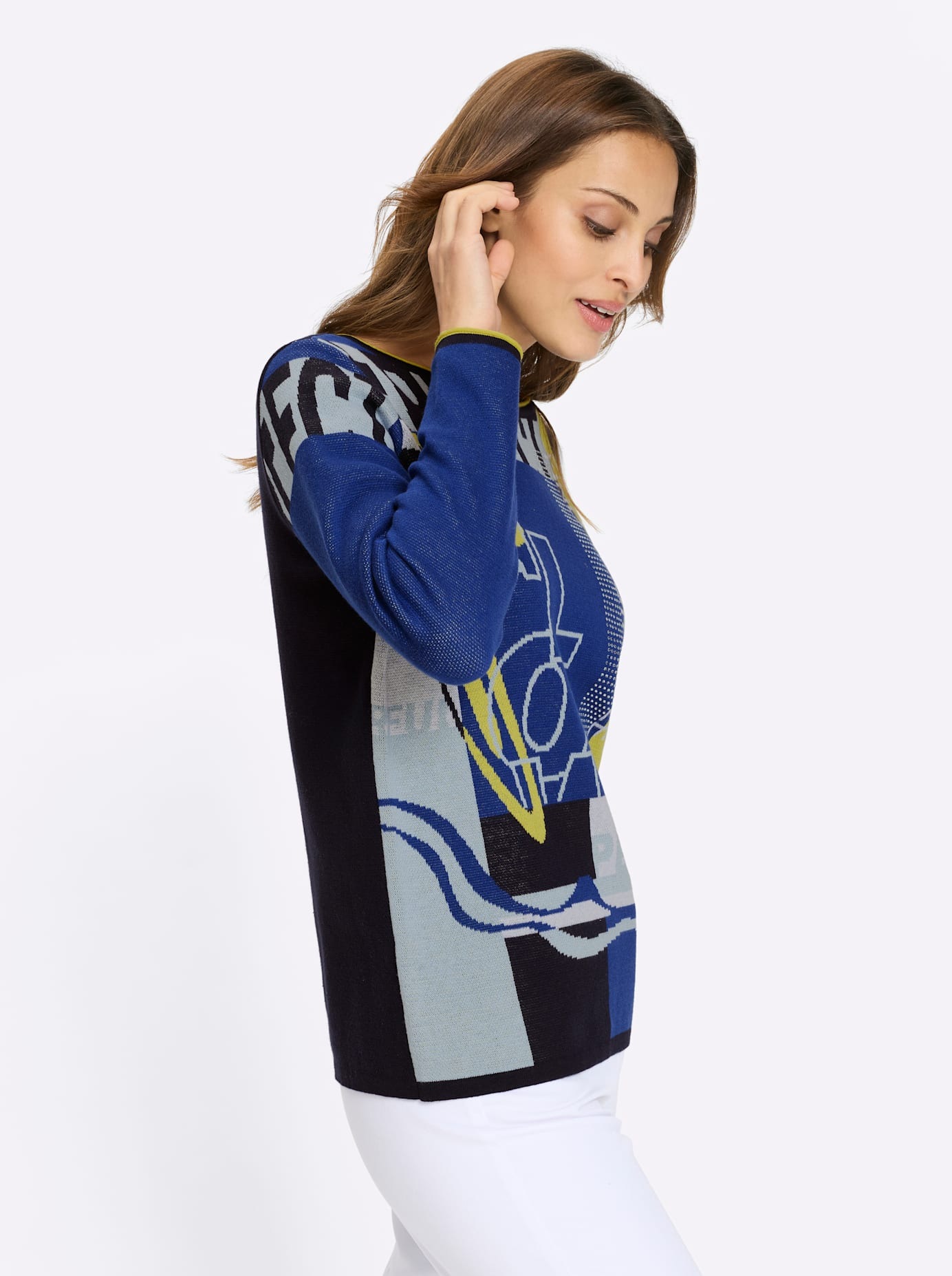 Inspirationen Jacquardpullover »Strickpullover«