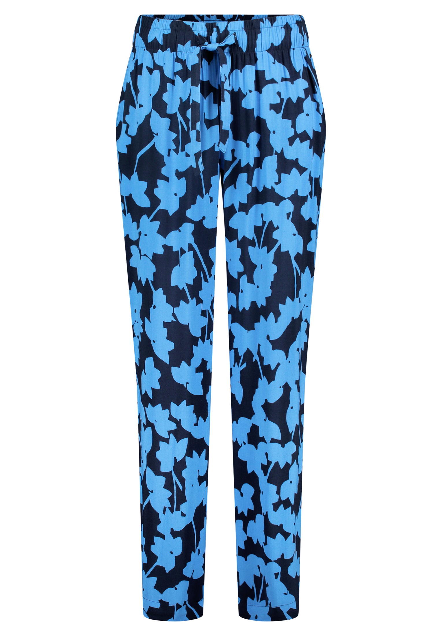 Betty&Co Schlupfhose »Betty & Co Schlupfhose mit Bindegürtel«, Druck