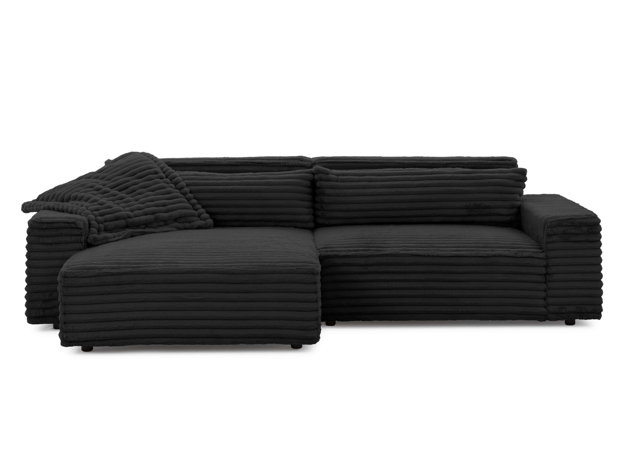 OTTO home Ecksofa "KINLEE Design-Sofa mit Recamiere rechts/links, Maße B/T/ günstig online kaufen