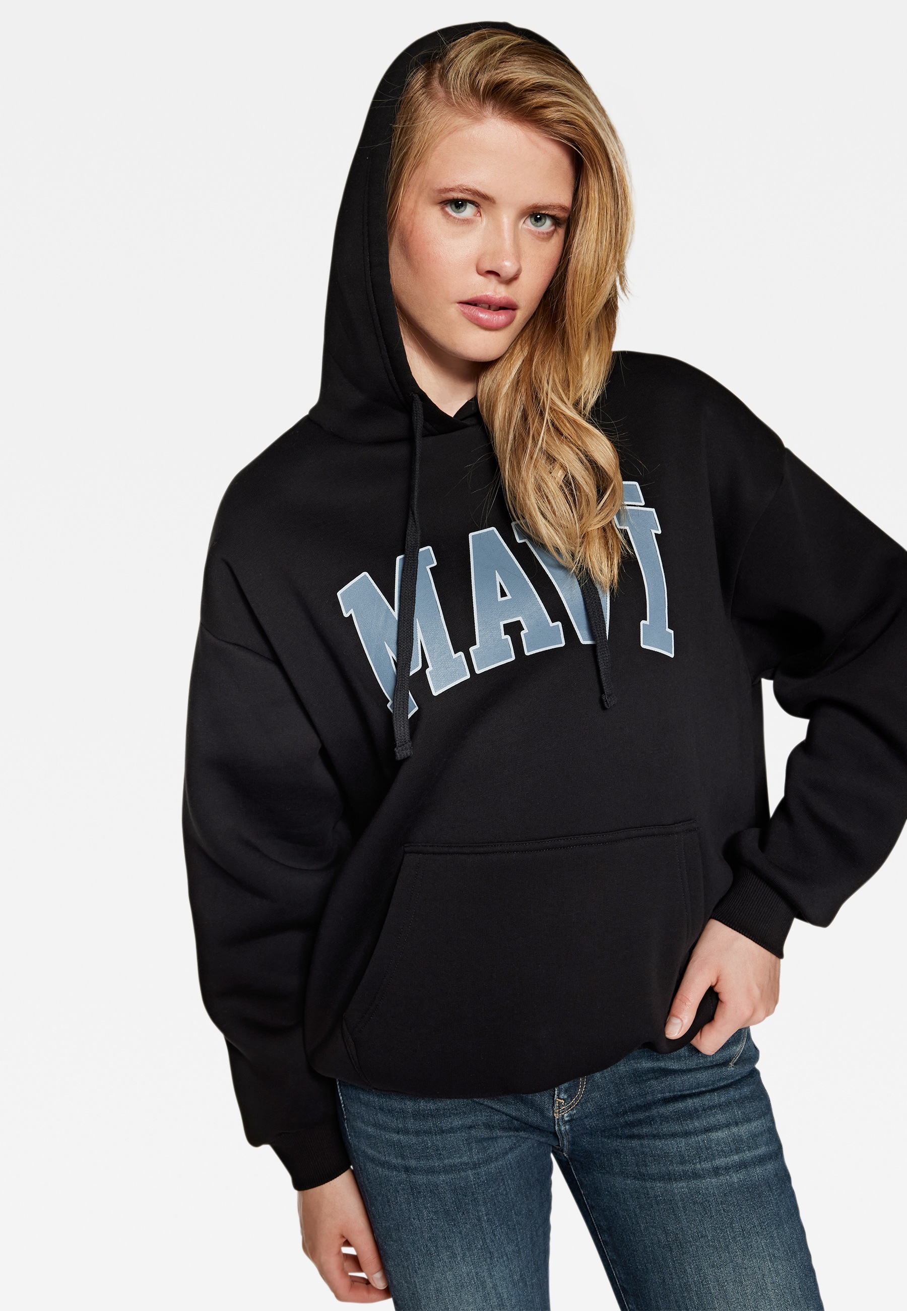 Mavi Kapuzenpullover »MAVI LOGO HOODED SWEATSHIRT«, Hoodie