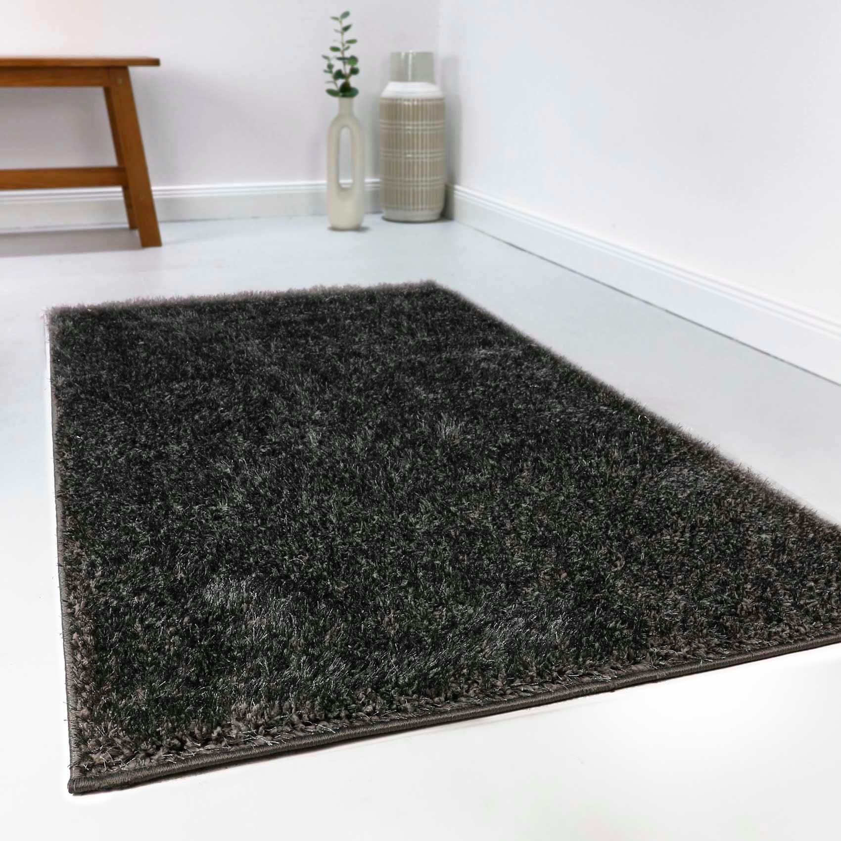 Esprit Hochflor-Teppich "Swagger Shag", rechteckig, 30 mm Höhe, Wohnzimmer, Schlafzimmer, uni, waschbar, Antirutsch, gek