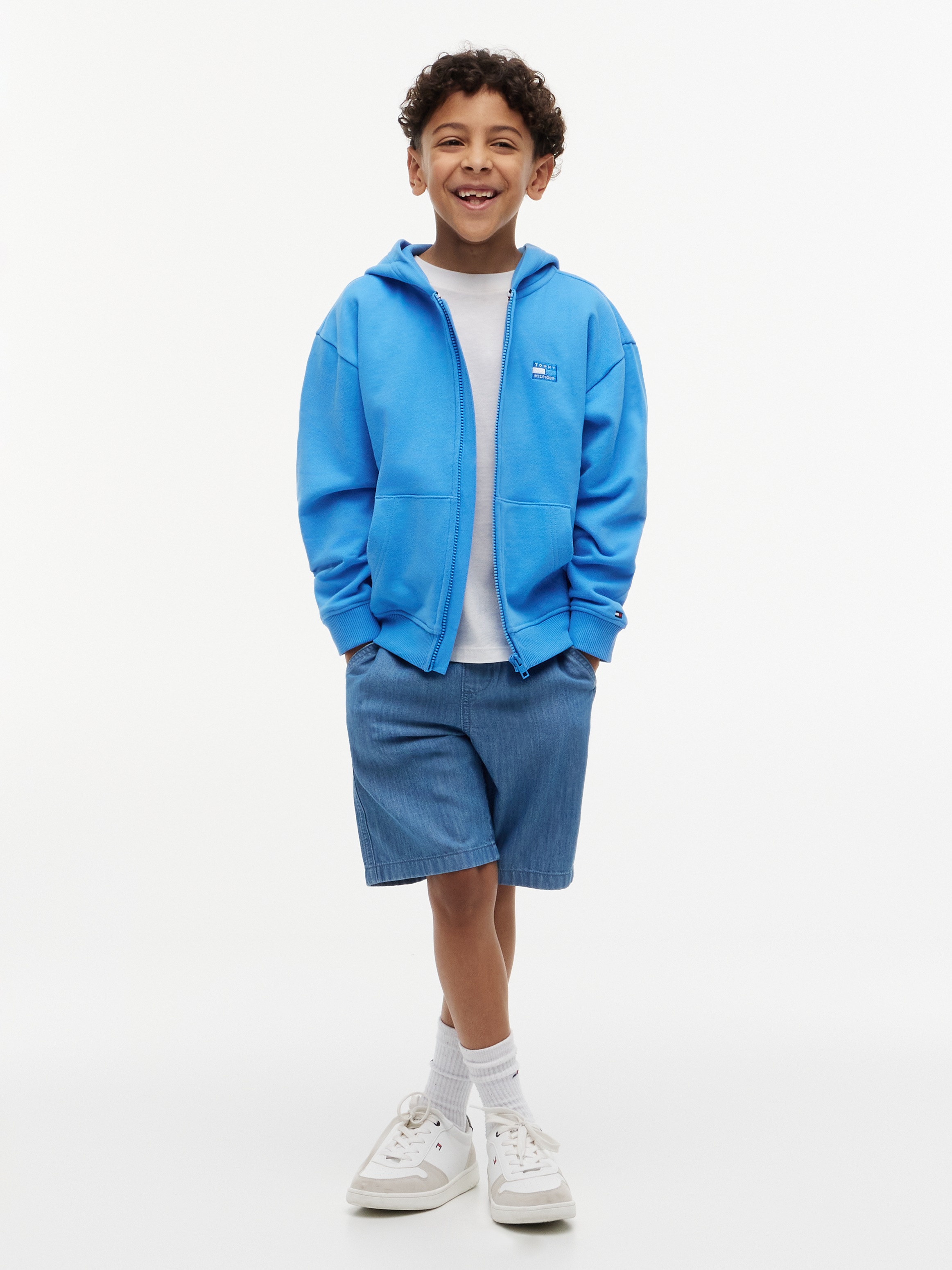 Tommy Hilfiger Kapuzensweatjacke Kinder bis 16 Jahre