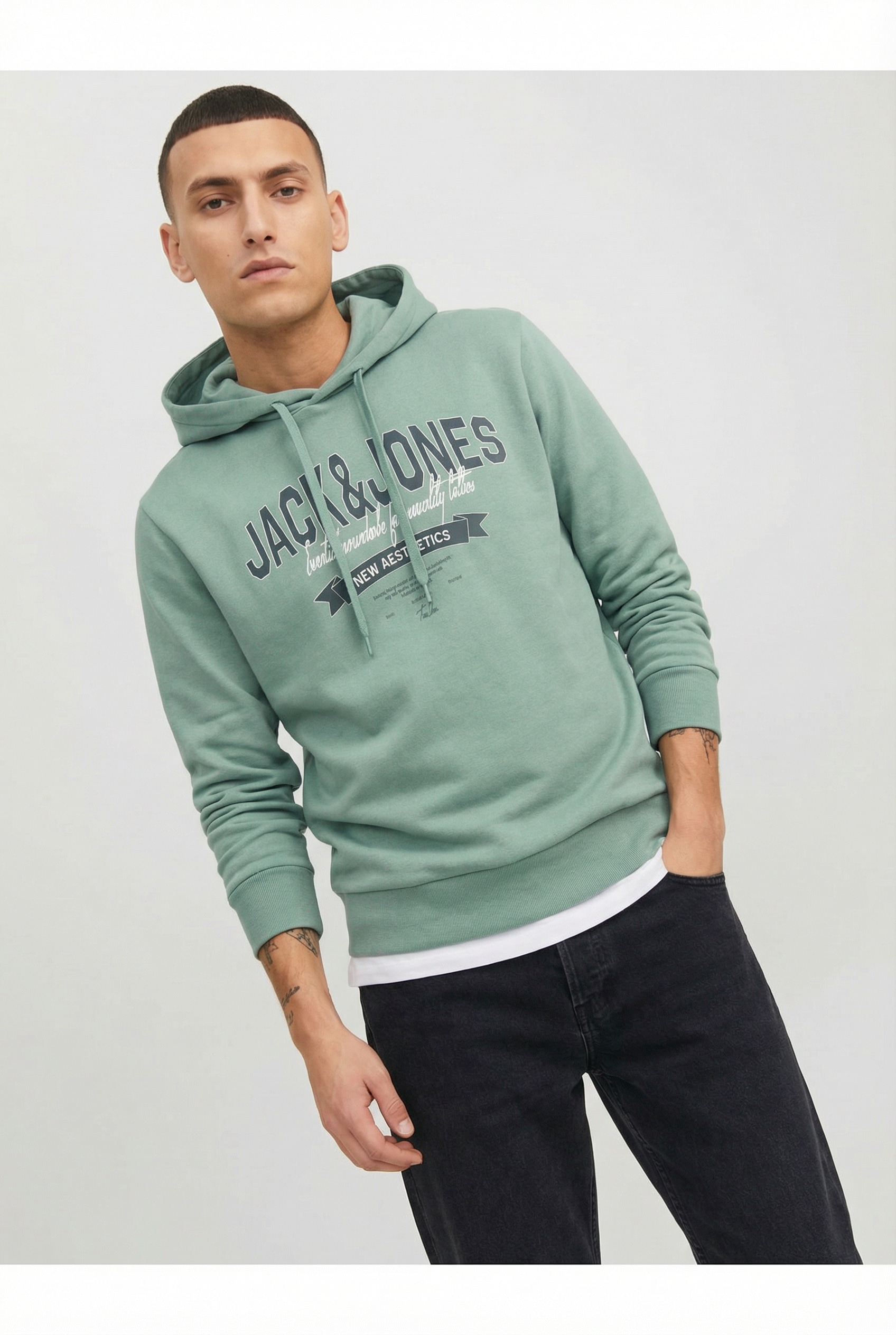 Jack & Jones PlusSize Hoodie "JJELOGO SWEAT HOOD 2 COL 24/25 NOOS PLS", mit günstig online kaufen