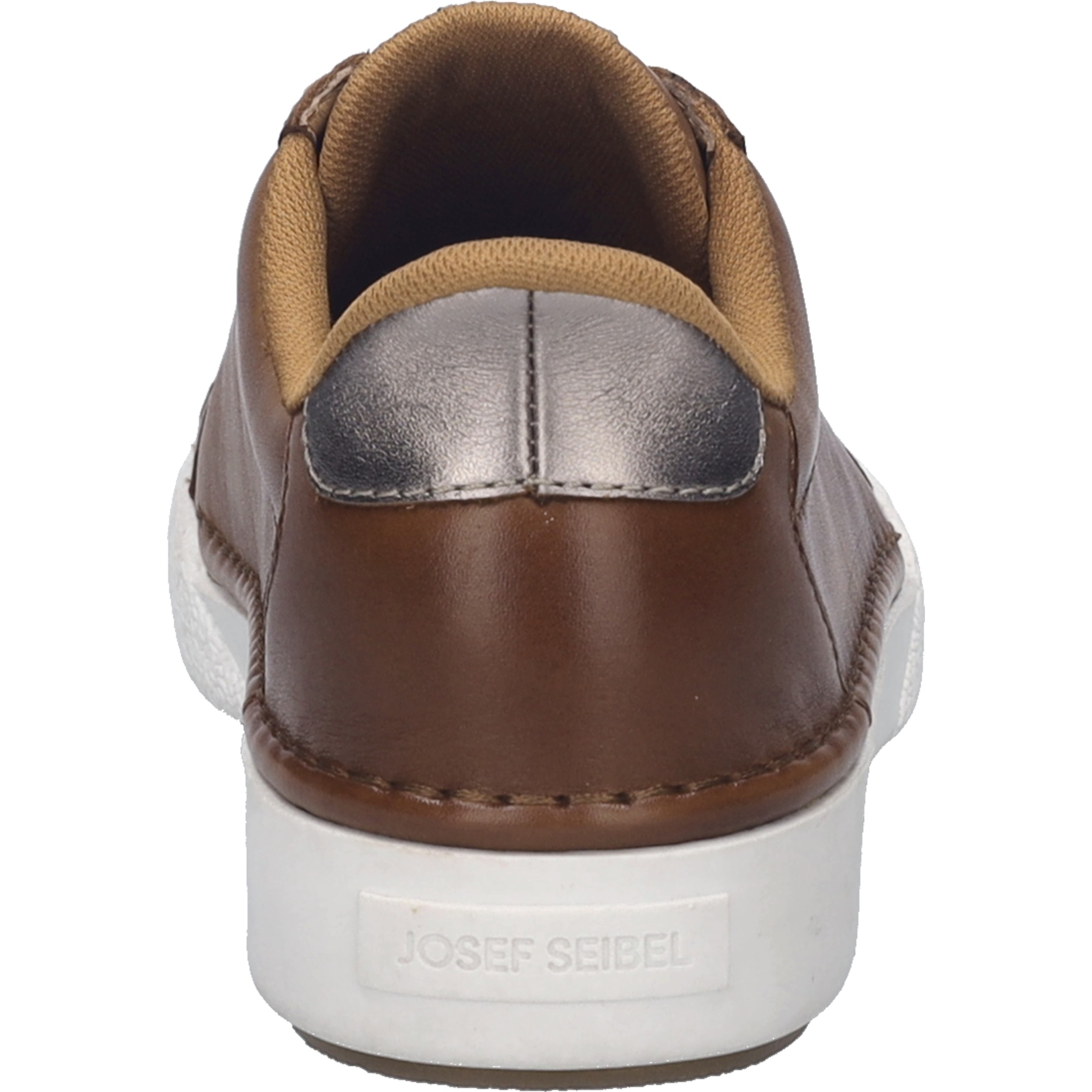 Sneaker JOSEF SEIBEL "Claire 33, camel-kombi", Damen, Gr. 38, braun (camel, kombi), Obermaterial: 100% Rindsleder Leather cow., Schuhe Sneaker 3
