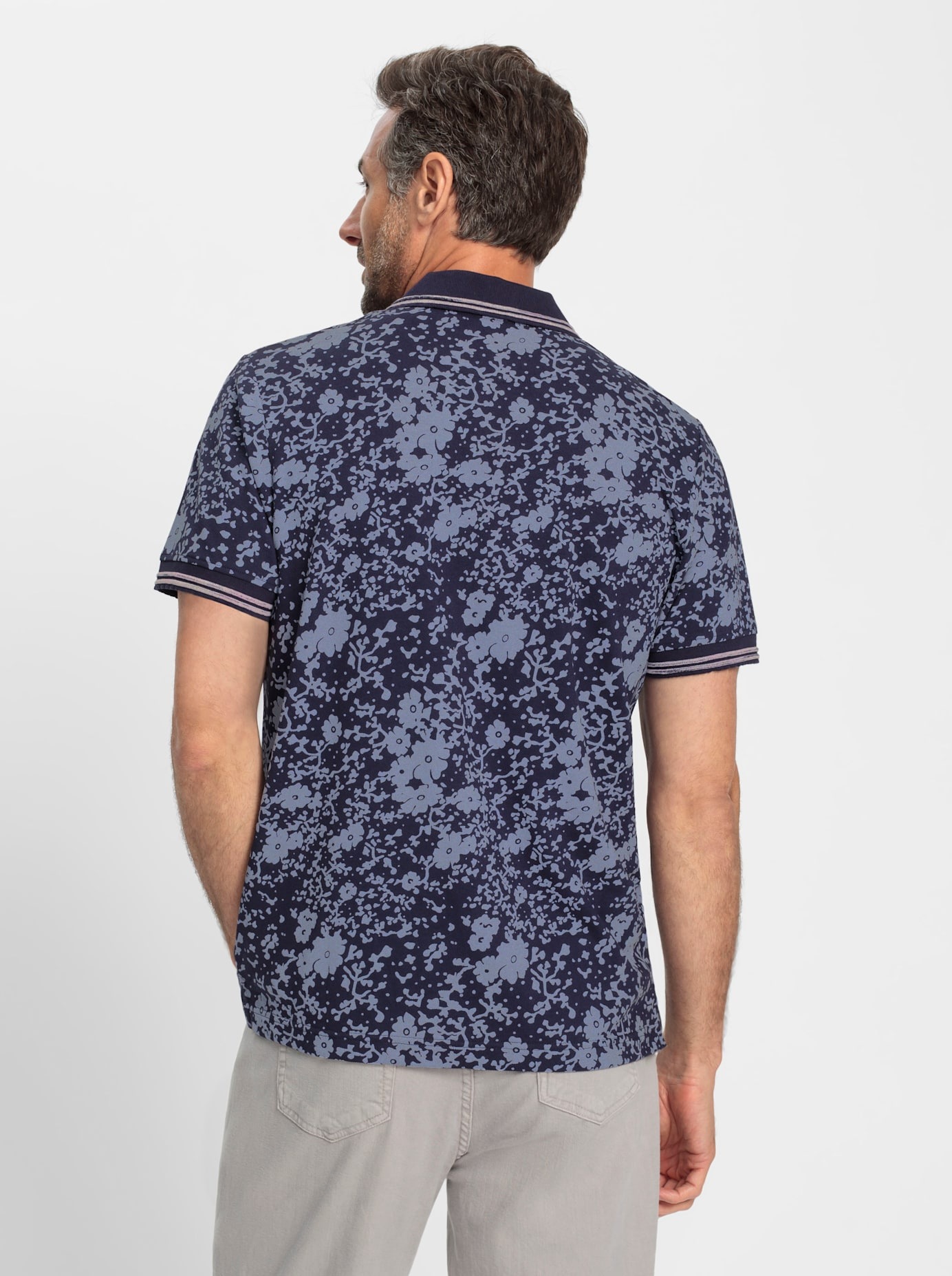 Marco Donati Kurzarmshirt »Kurzarm-Poloshirt«, (1 tlg.)