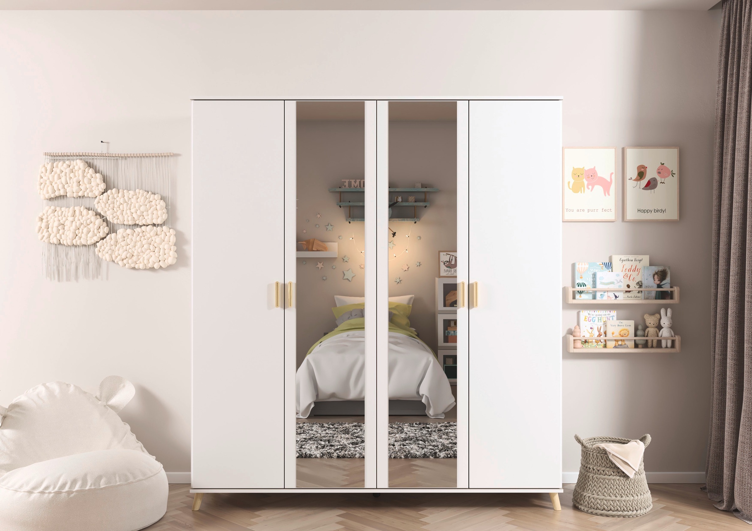 rauch Kleiderschrank "Ottos Choice Skandi Kinderzimmer Bestseller Schlafzim günstig online kaufen
