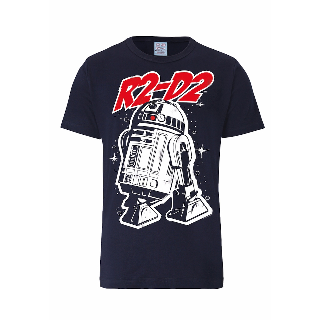 LOGOSHIRT T-Shirt »R2-D2« mit coolem Frontmotiv