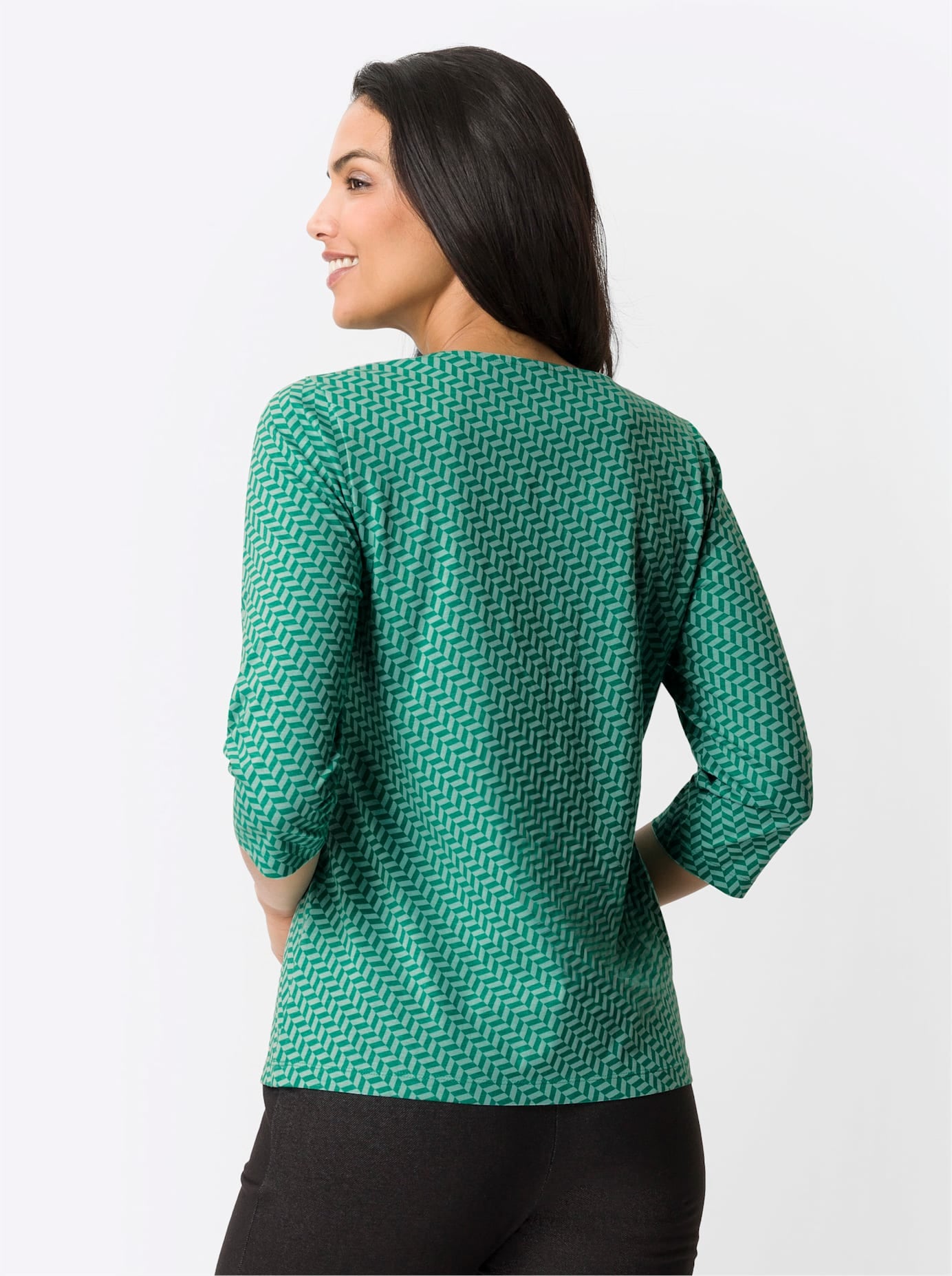 3/4-Arm-Shirt »Freizeitshirt«, (1 tlg.)