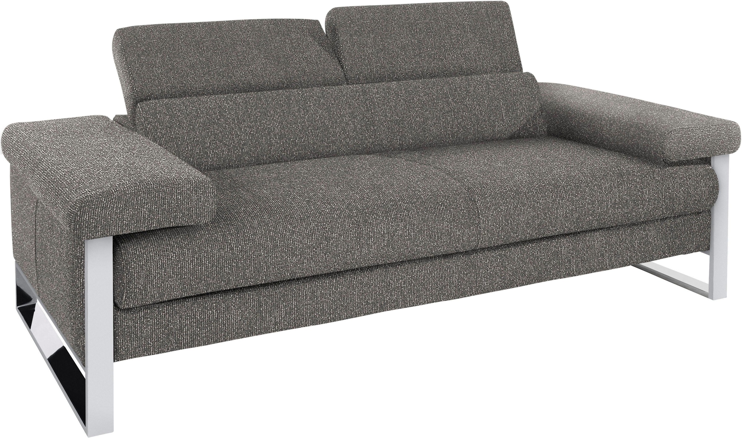 W.SCHILLIG 2-Sitzer »finn«, German Design Award 2016, Fußgestell Chrom glänzend, Breite 210 cm