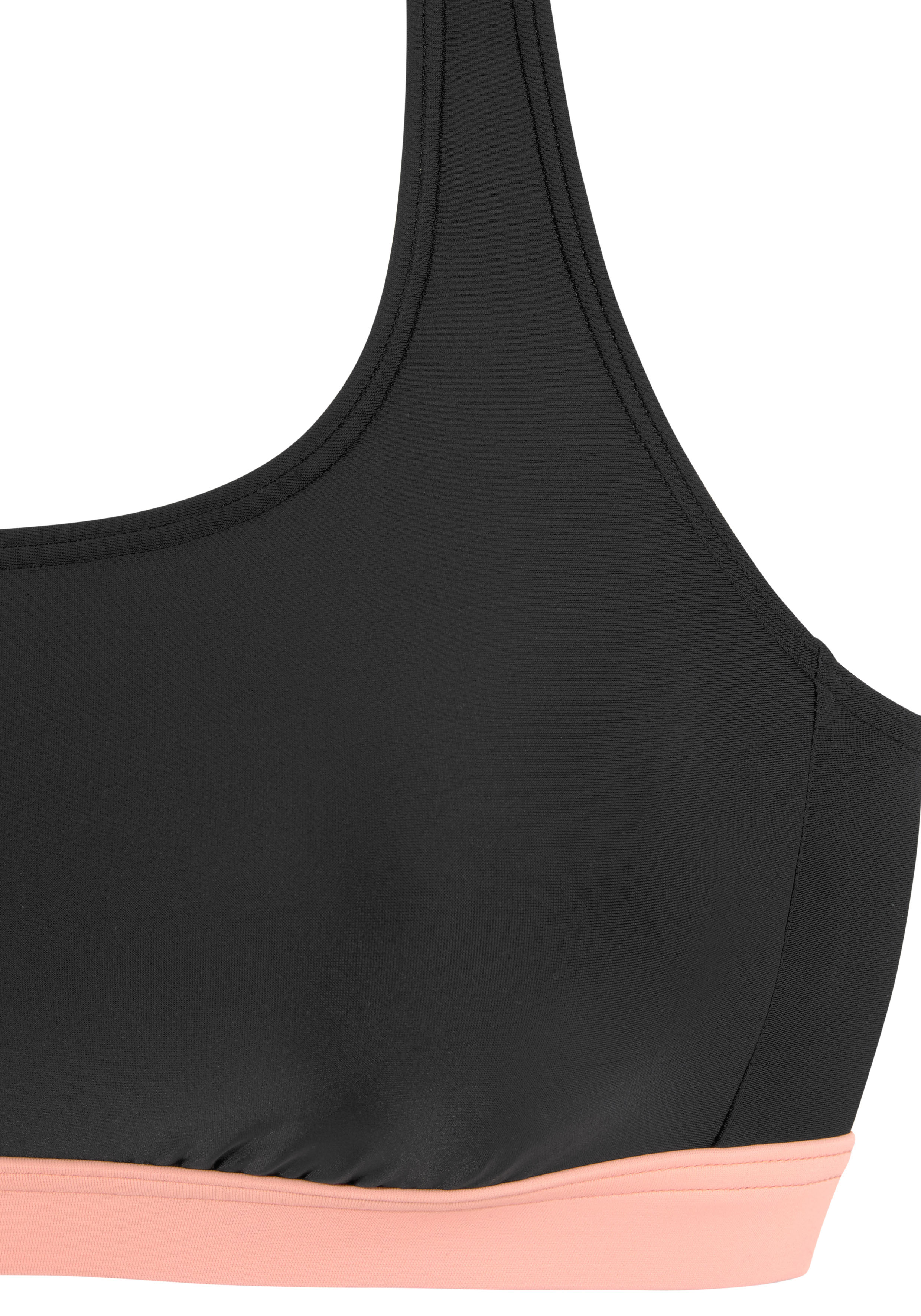 Thumbnail - LASCANA ACTIVE Bustier-Bikini-Top "Janni" mit kontrastfarbenen Details