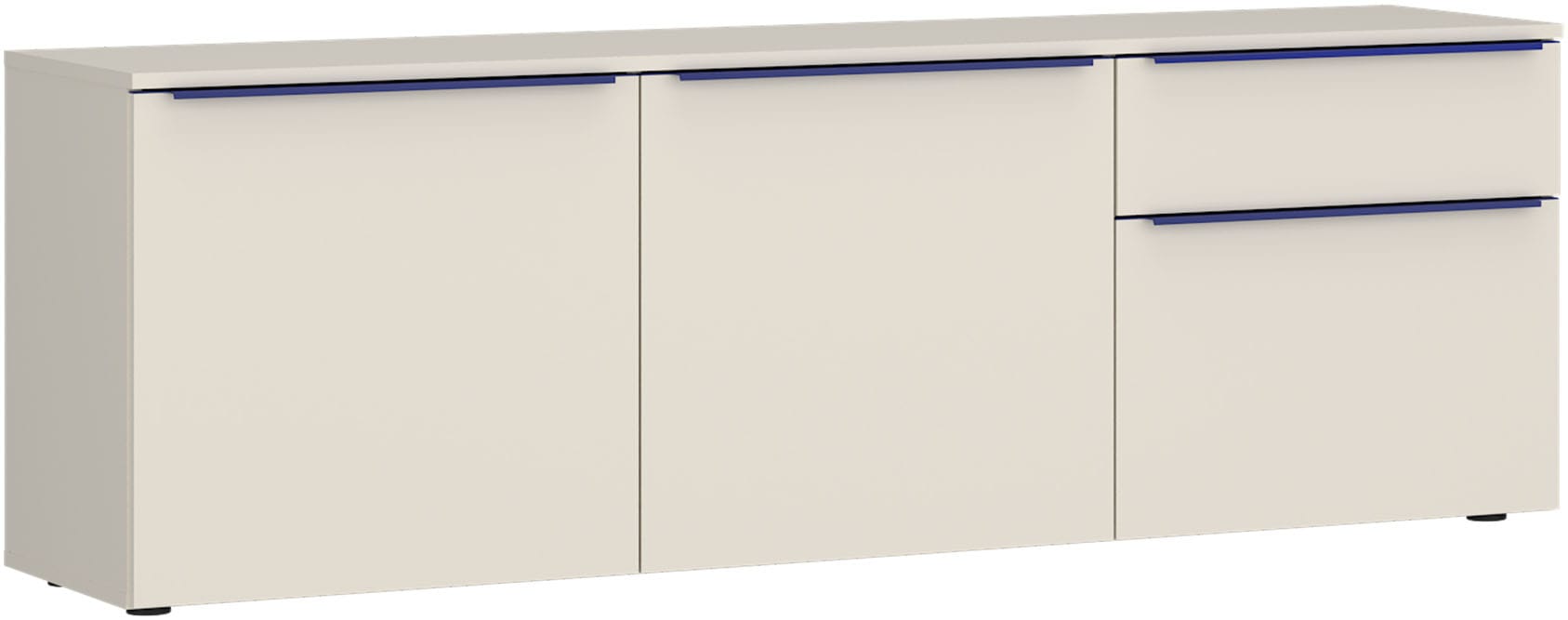 TOM TAILOR HOME Lowboard, Breite 165 cm,3 Türen,1 Schublade, viel Stauraum
