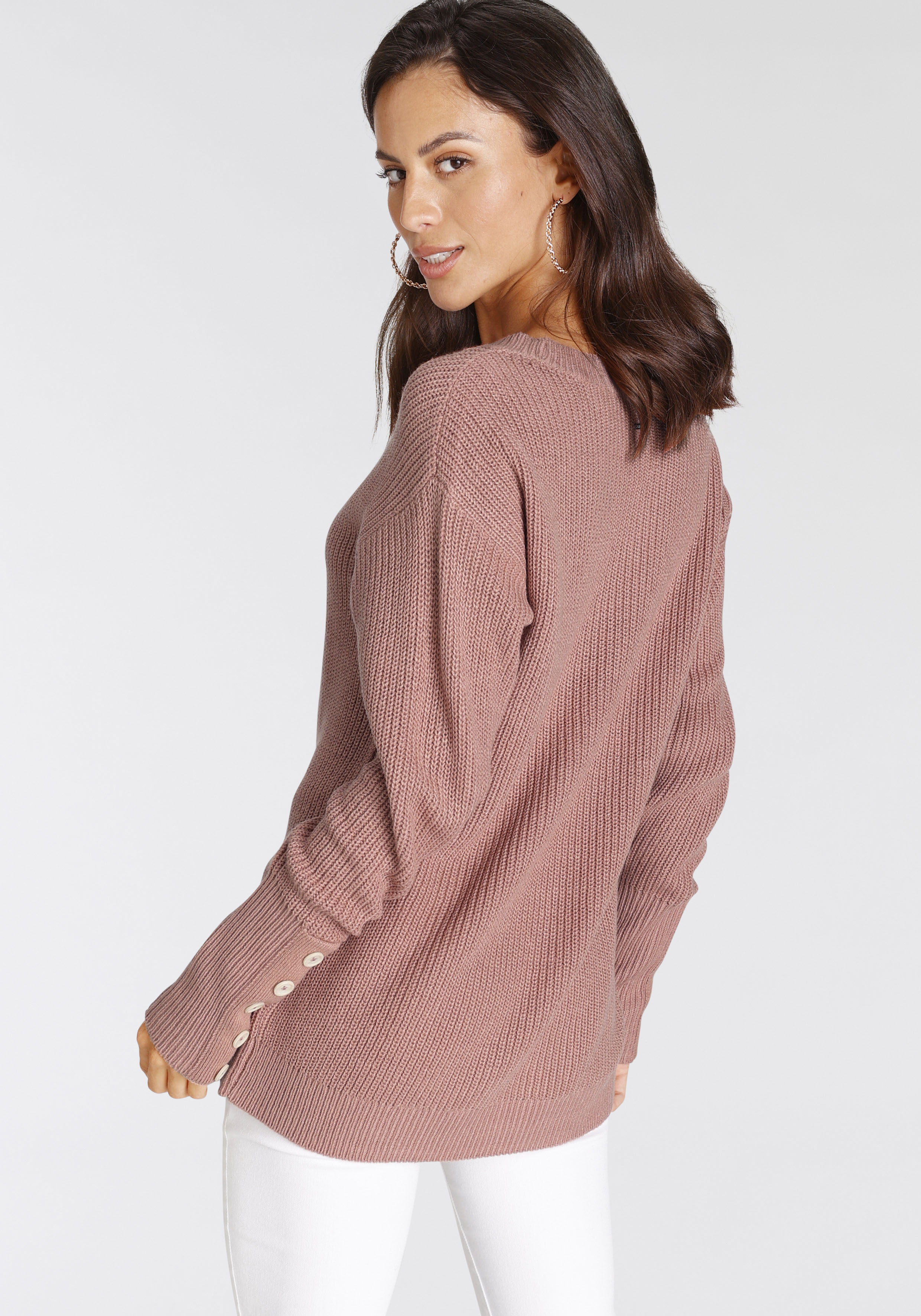 Thumbnail - Laura Scott Strickpullover, mit Zierknöpfen