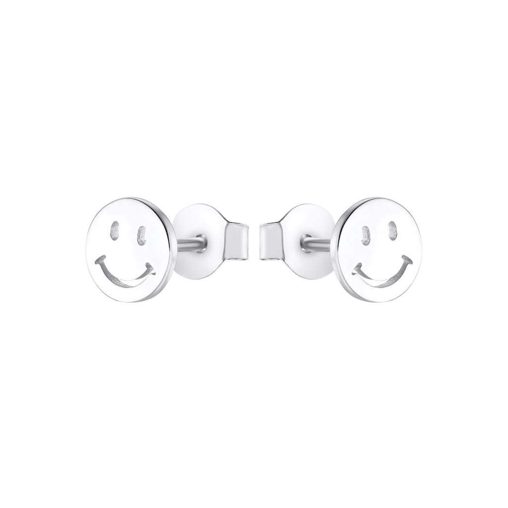 s.Oliver Junior Paar Ohrstecker »Smiley, 2034162«