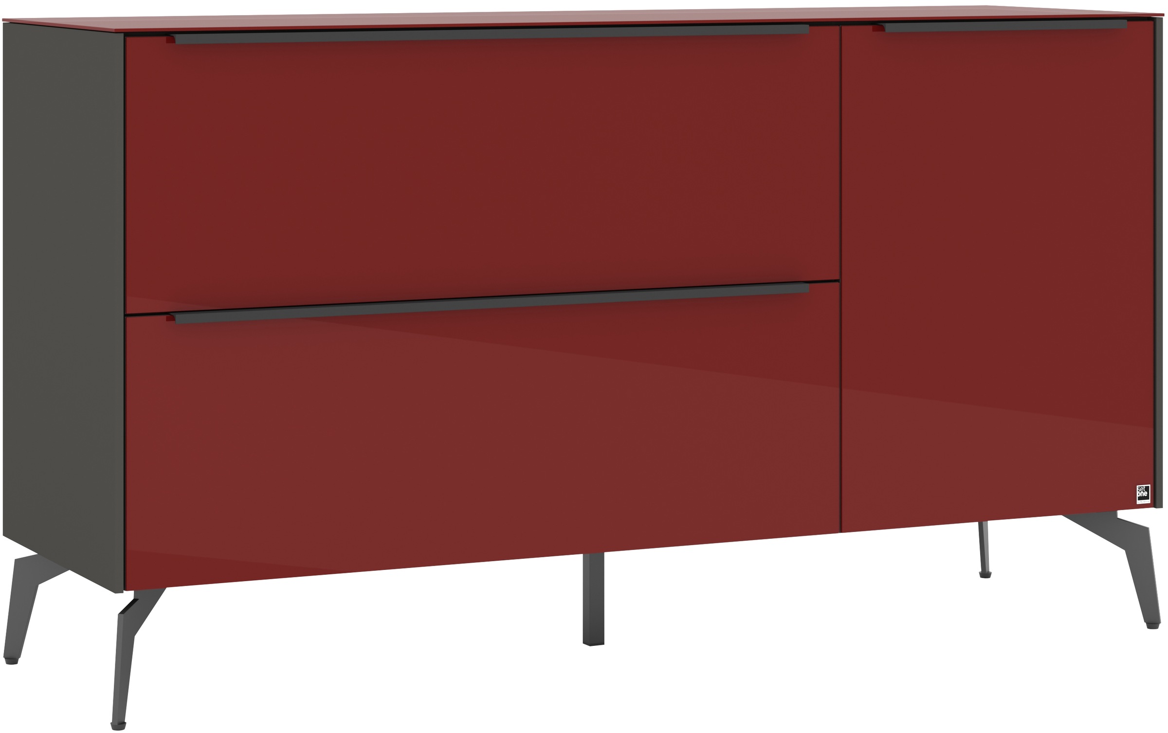 set one by Musterring Lowboard "Reno" 1 Stk. tlg. Mit Winkelfuß in diversen günstig online kaufen