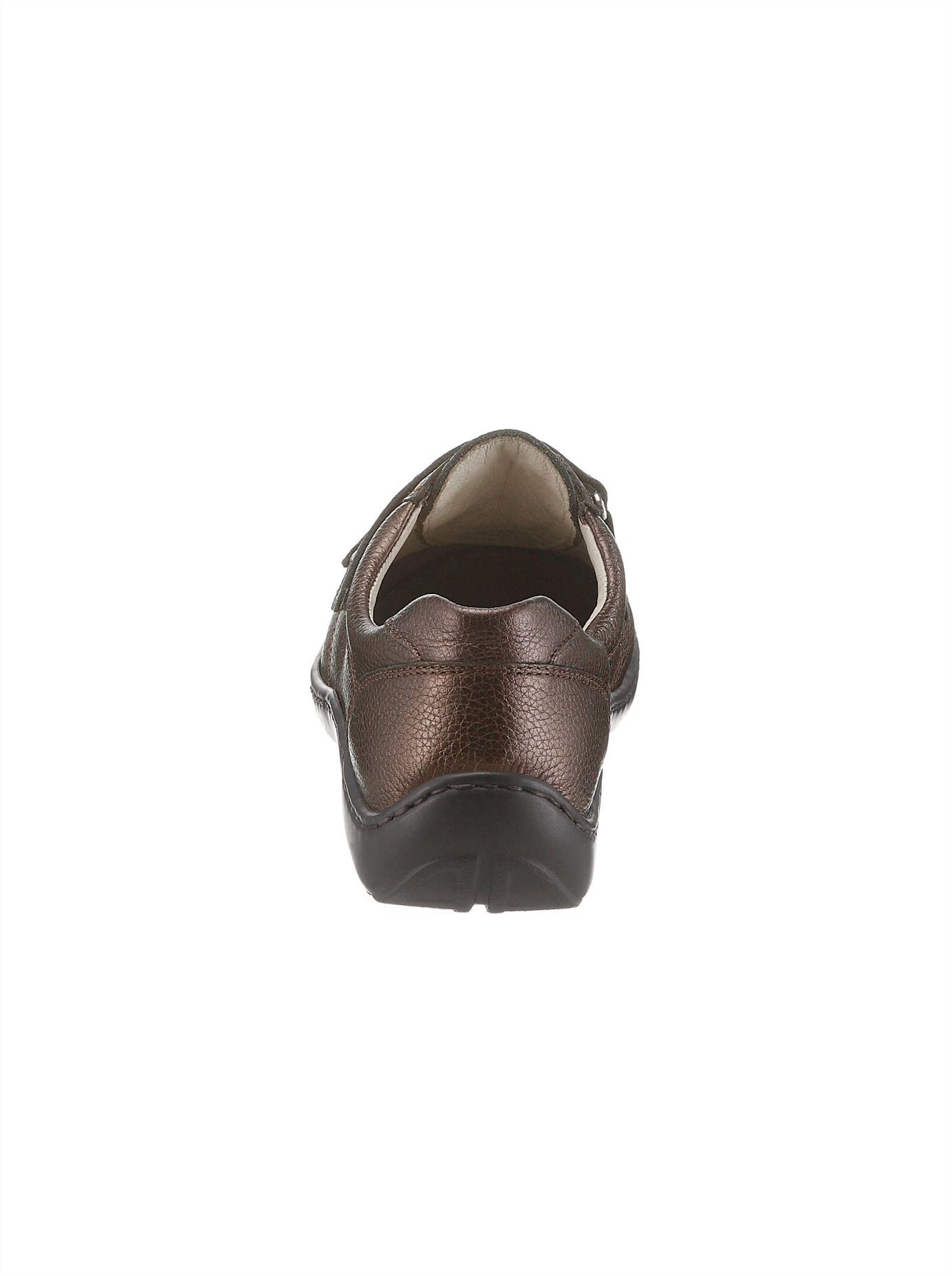 Klettschuh WALDLÄUFER, Damen, Gr. 4,5, braun, Glattleder, Basic, Schuhe Klettschuh 3