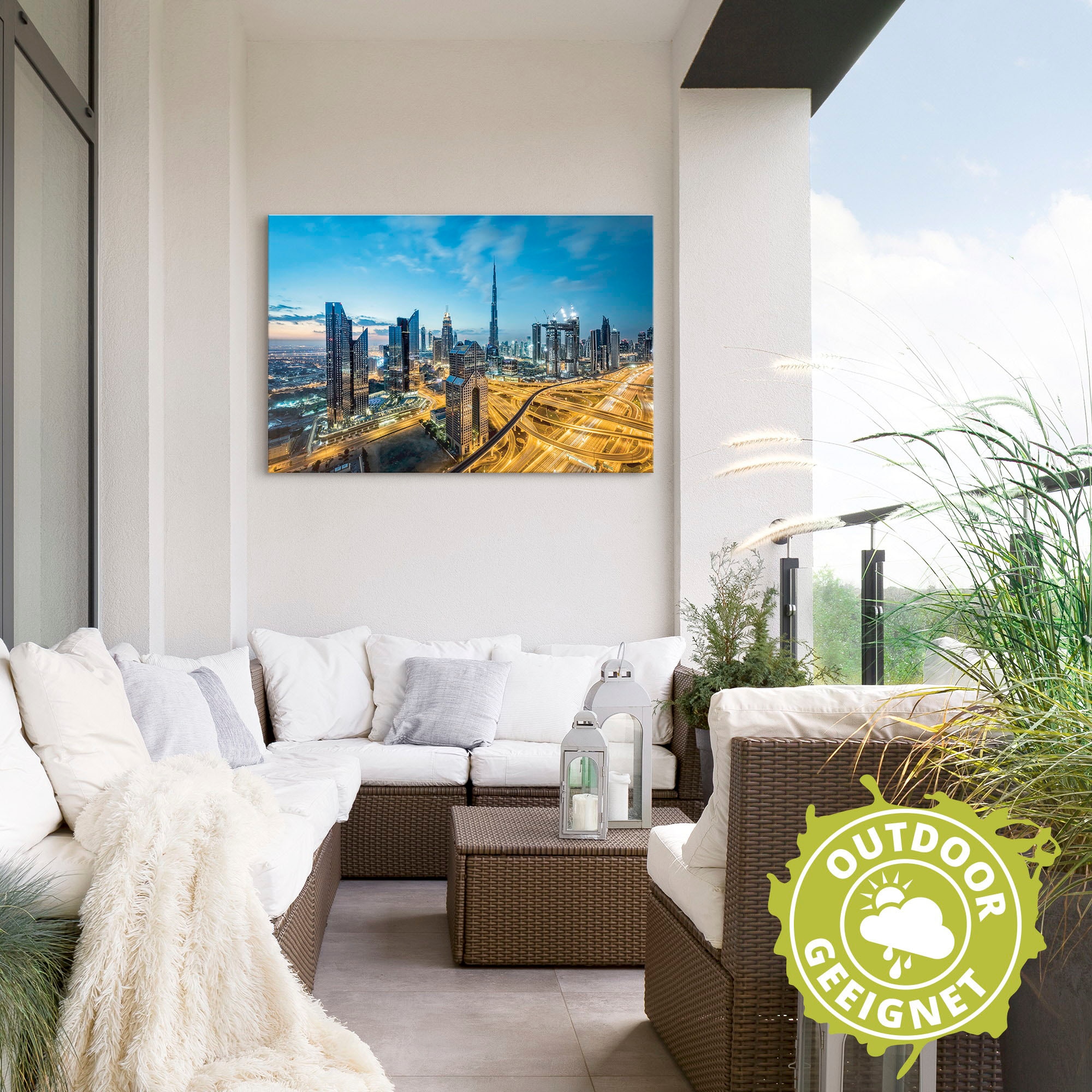 Artland Wandbild »Dubai«, Bilder von Asien, (1 St.), als Leinwandbild, Poster in verschied. Größen
