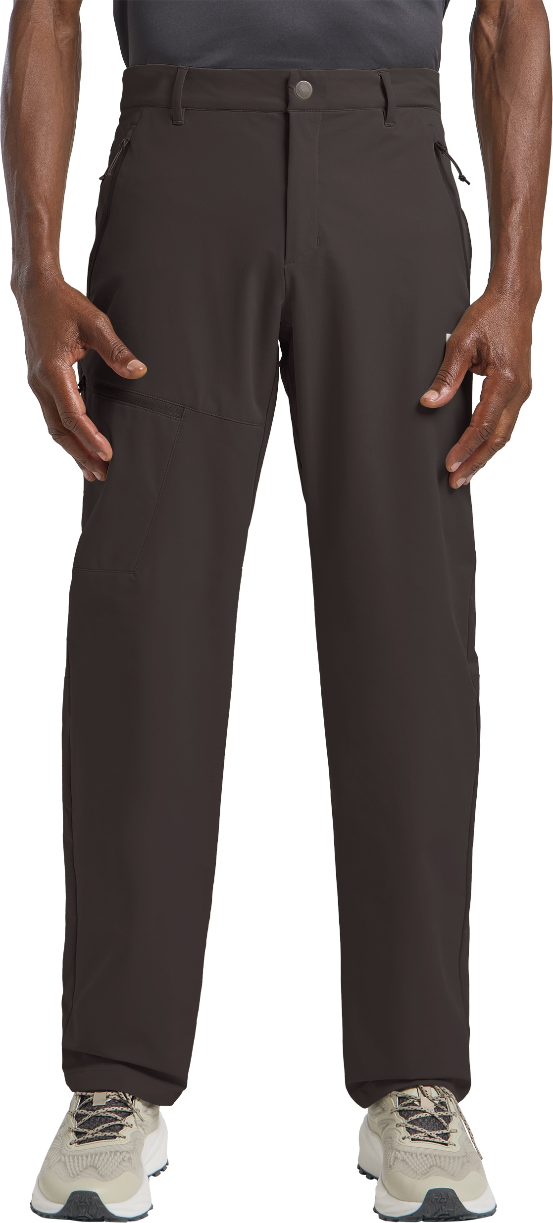 Jack Wolfskin Softshellhose "PICO TRAIL PANTS M" mit Oberschenkeltasche, windabweisend, atmungsaktiv