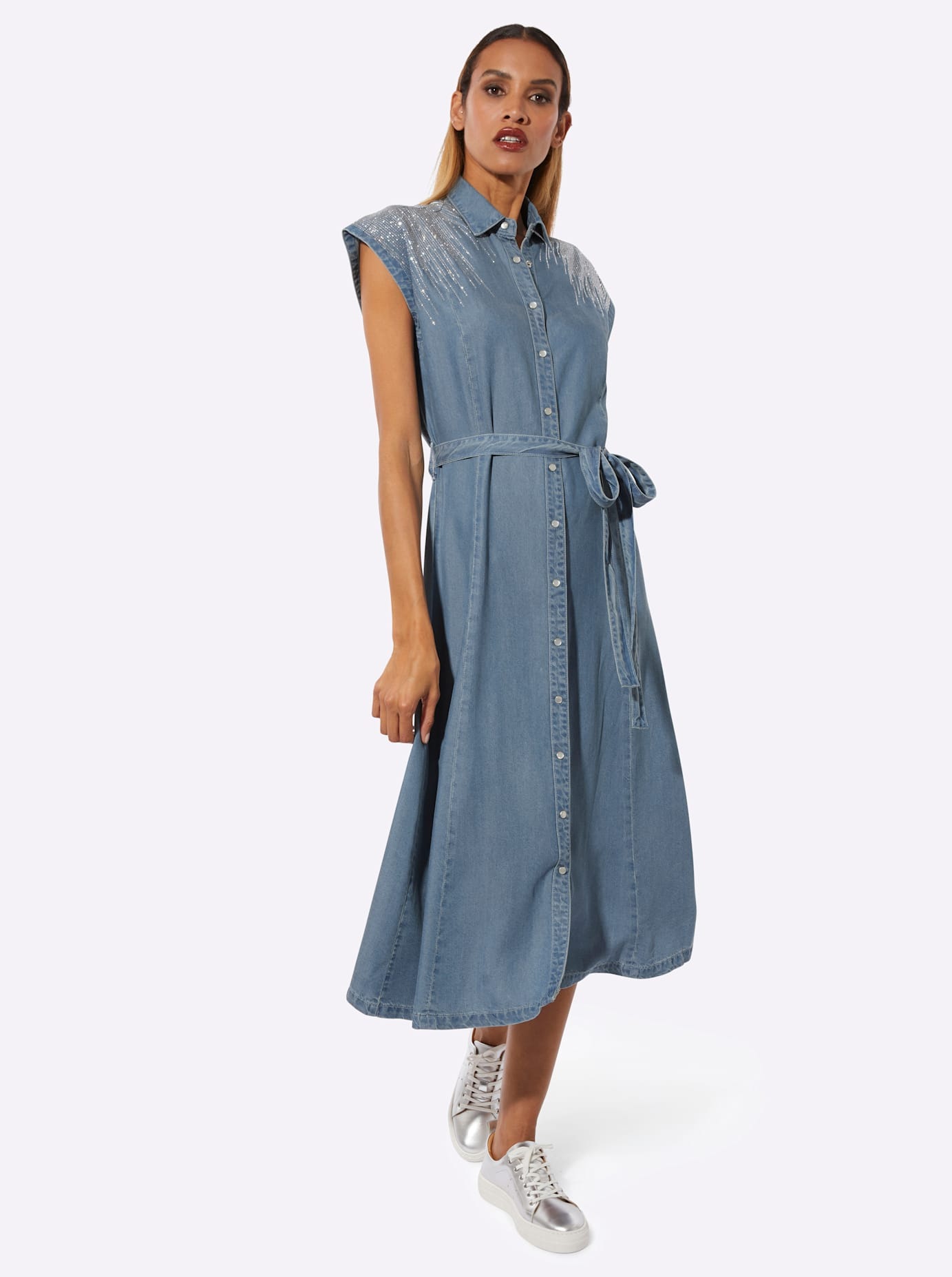 creation L Jeanskleid »Lyocell-Jeans-Kleid«