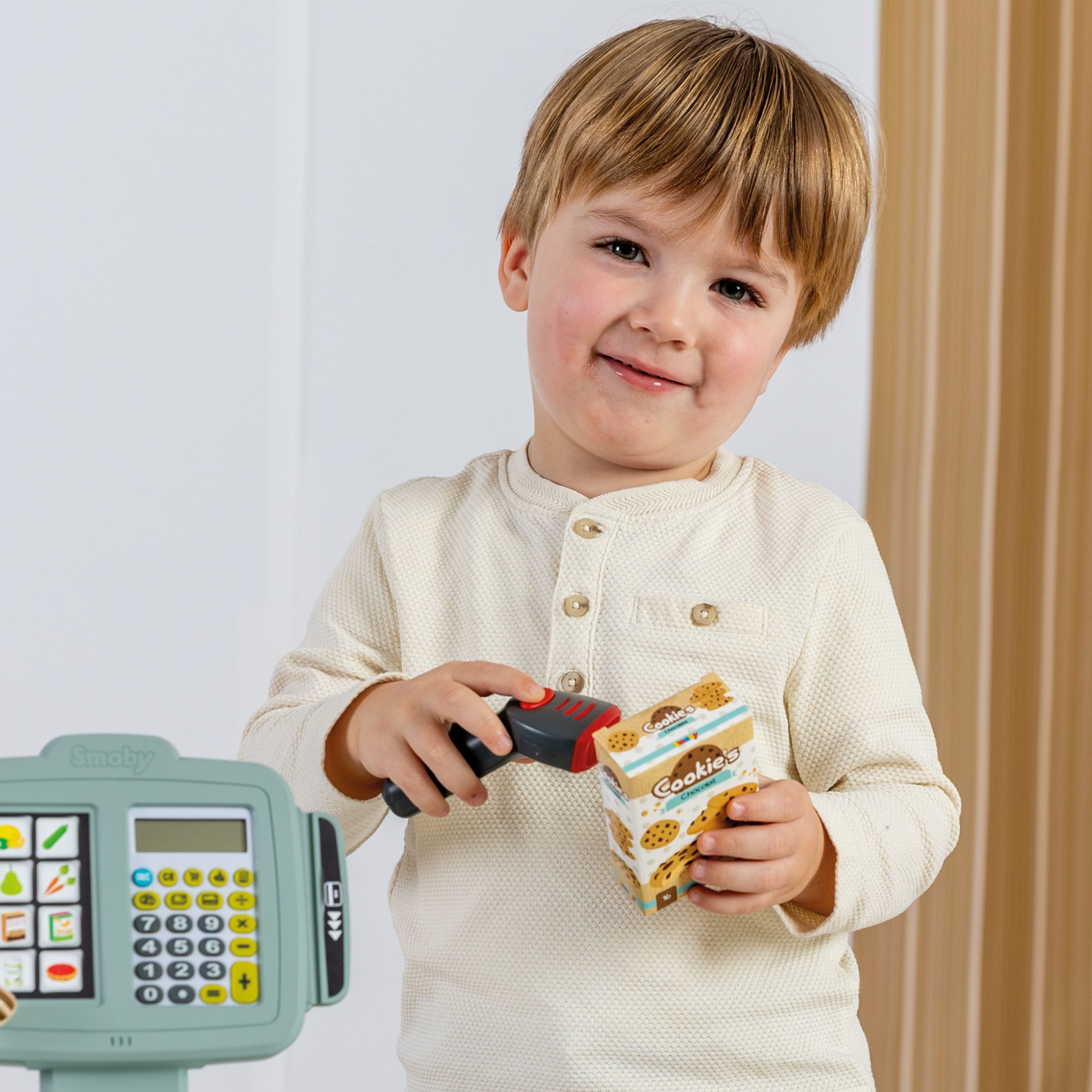 Smoby Spielkasse »Supermarktkasse XL mit Rechnerfunktion« mit Licht und Sound