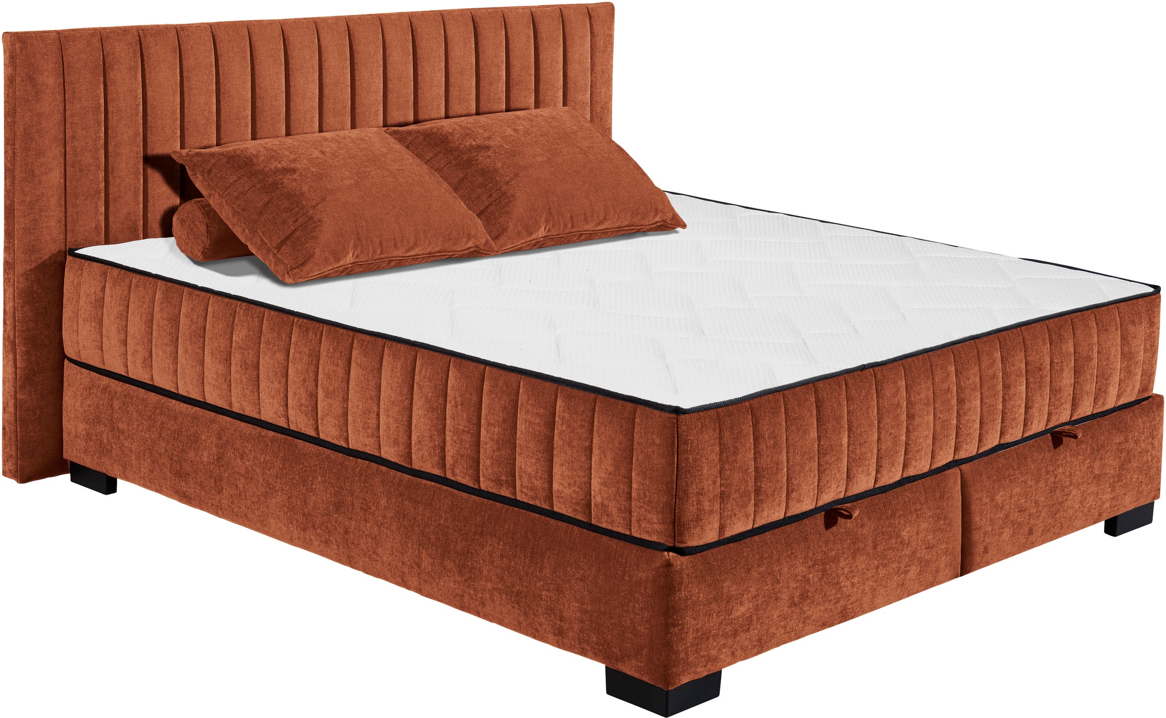 ED EXCITING DESIGN Boxbett "Nagol" mit Bettkasten, mit Wendematratze, erhältlich in verschiedenen Breiten