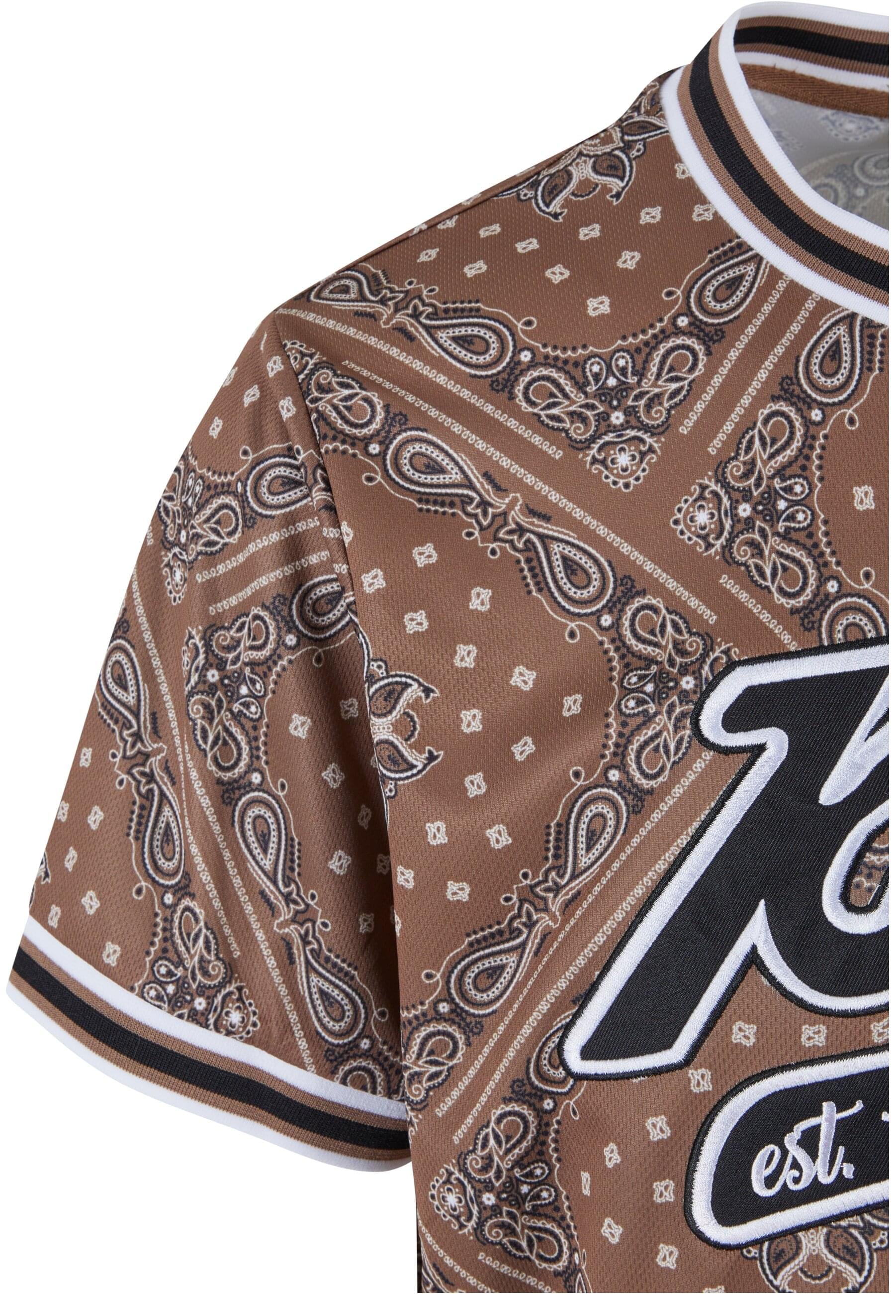 Karl Kani T-Shirt »Karl Kani Herren KM232-008-3 Unisex KK Varsity Paisley Mesh Tee«, (1 tlg.)