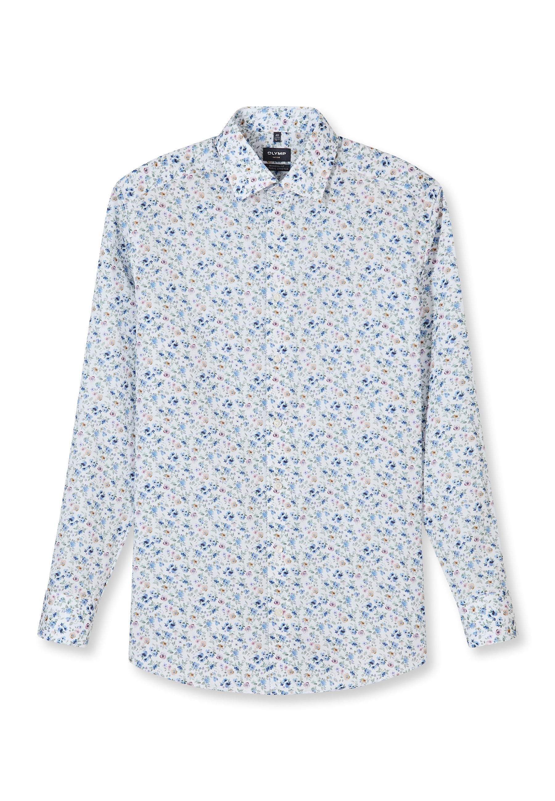 OLYMP Luxor Modern Fit Men Shirt White 41 6