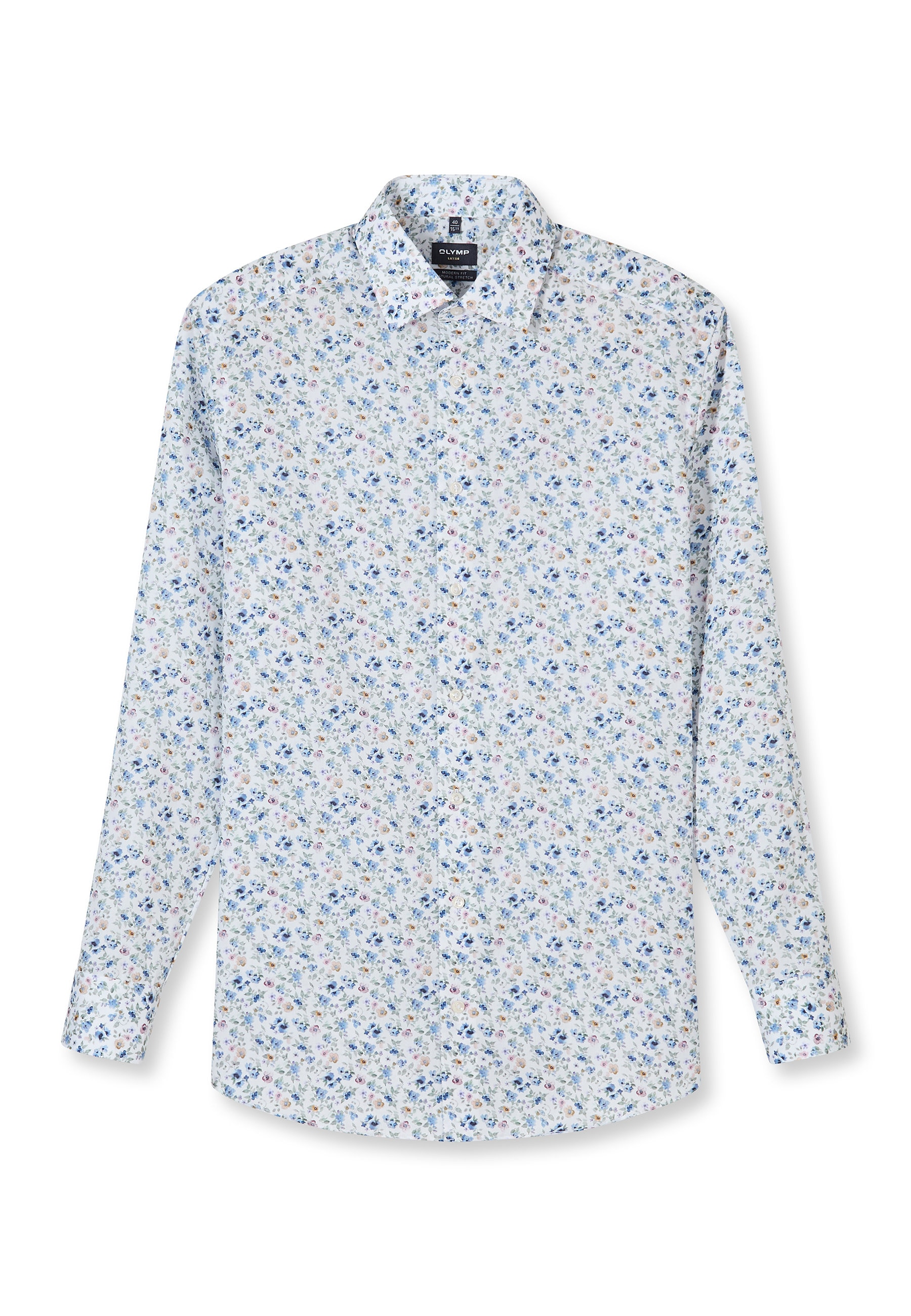 OLYMP Businesshemd "OLYMP Luxor, modern fit, Stehkragen" günstig online kaufen