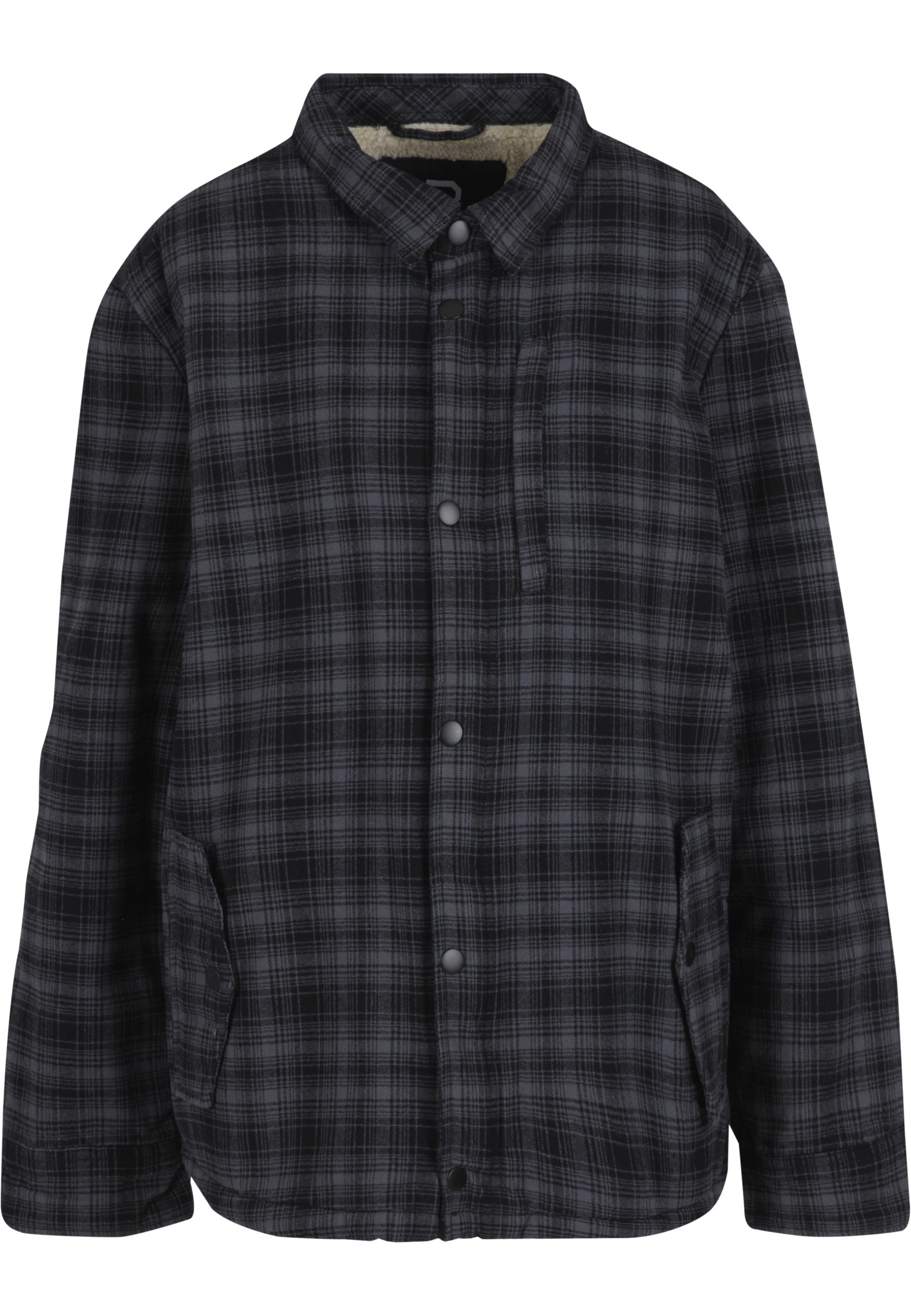 Brandit Allwetterjacke "Brandit Brandit Sherpa Lumberjacket" 1 Stk. tlg. ohne Kapuze