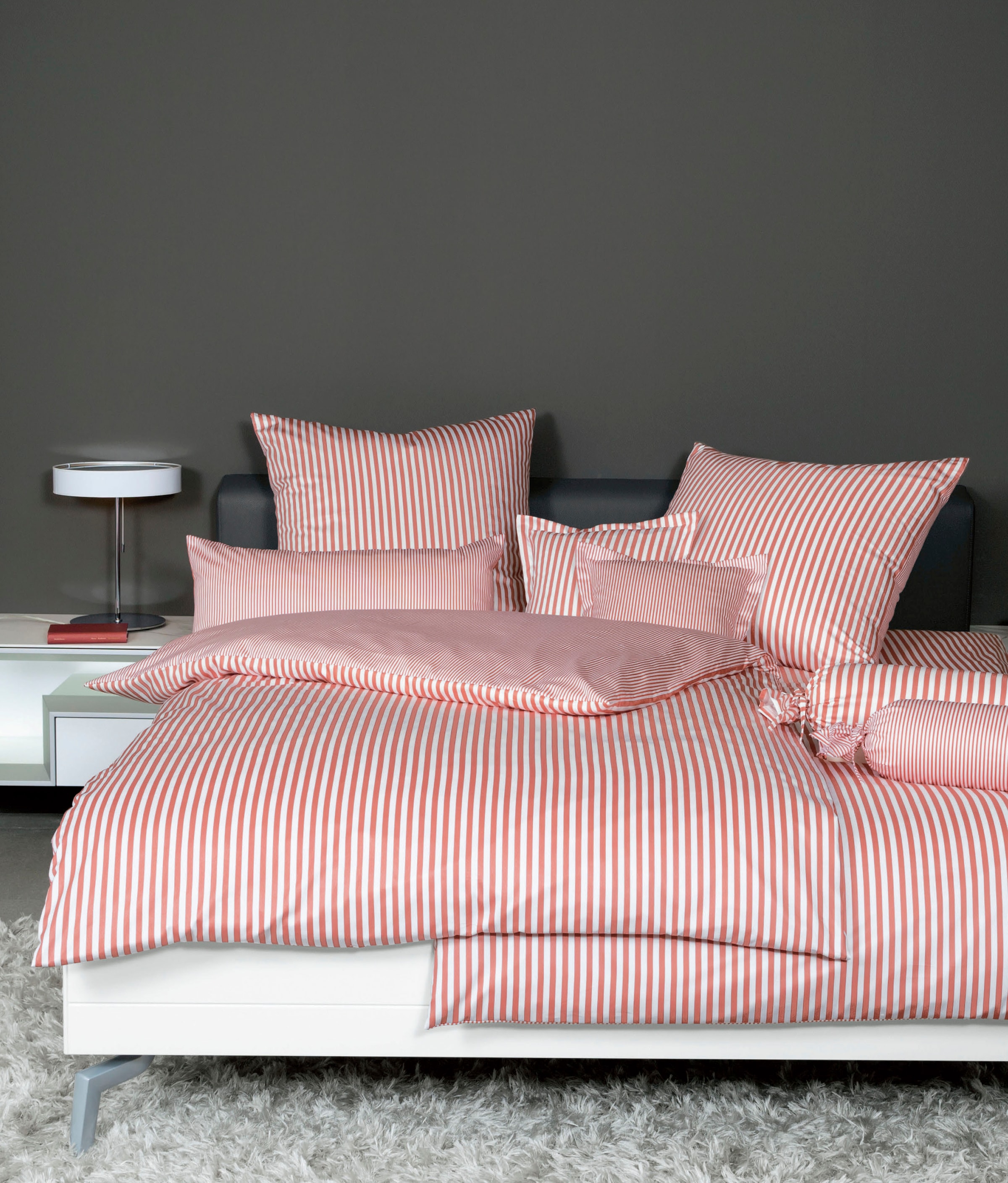 Janine Wendebettwäsche "modernclassic 3912, 100% Baumwolle" 2 Stk. mit Reiß günstig online kaufen