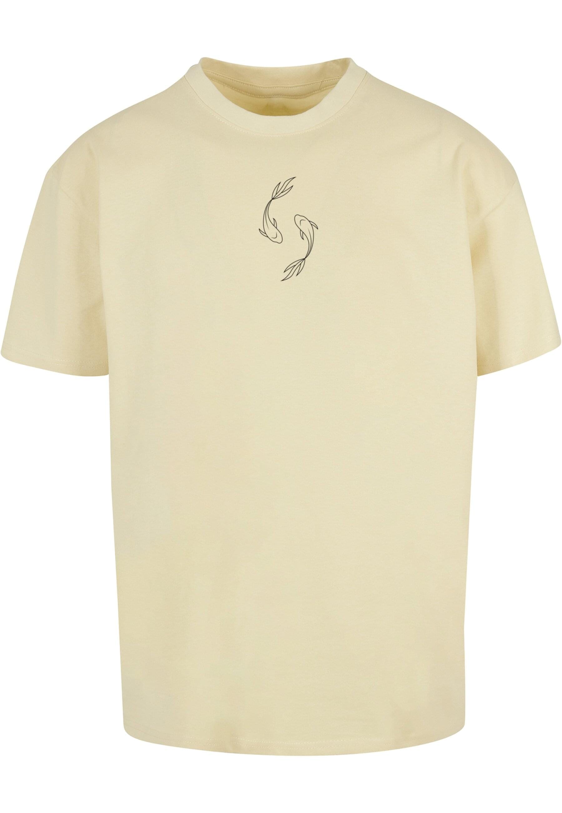 Merchcode T-Shirt "Merchcode Herren Spring - Yin & Jang Fish Heavy Oversize günstig online kaufen