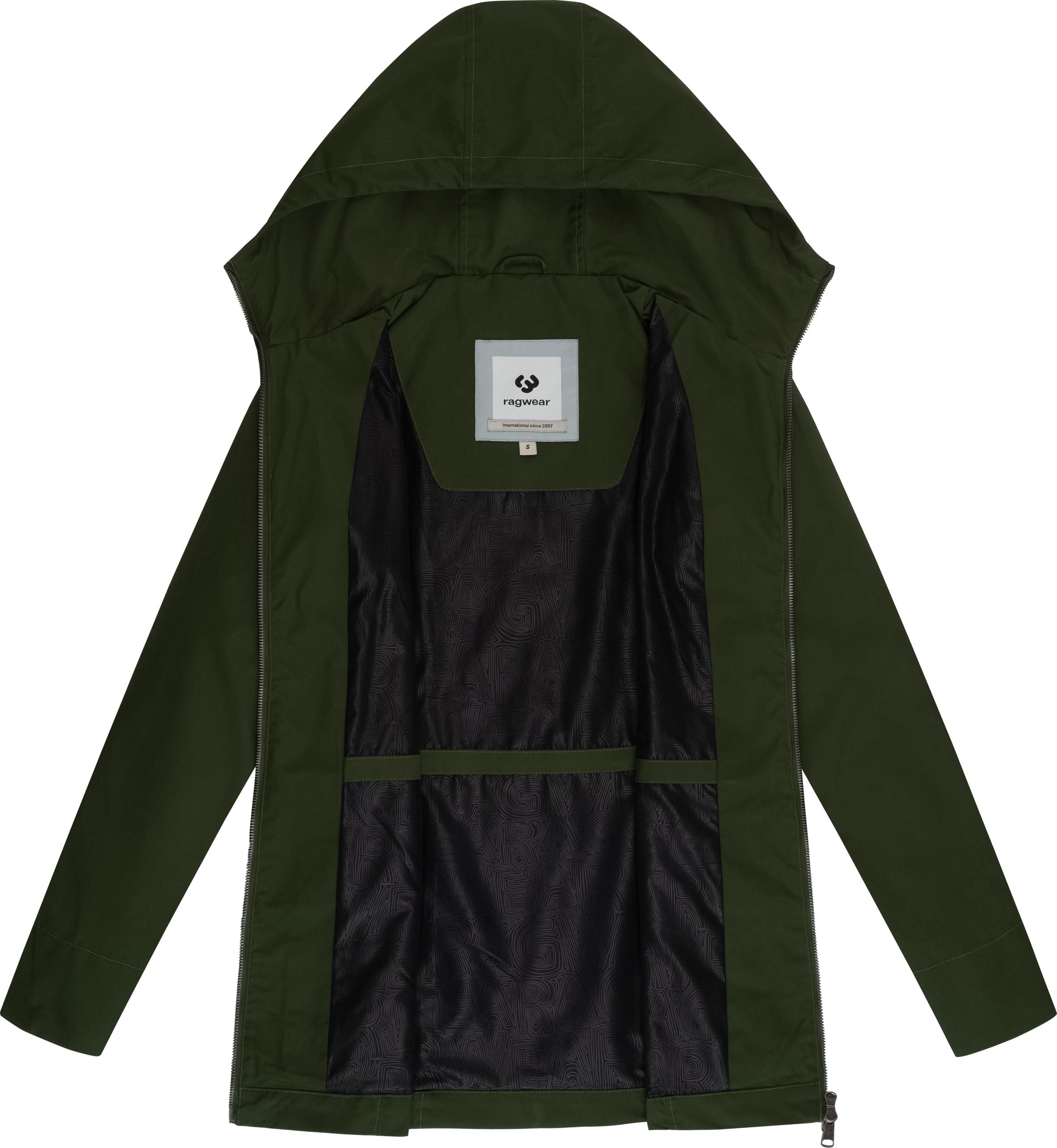 Ragwear Outdoorjacke »Monadetta A«, mit Kapuze, Leichte Kapuzenjacke für die Übergangszeit