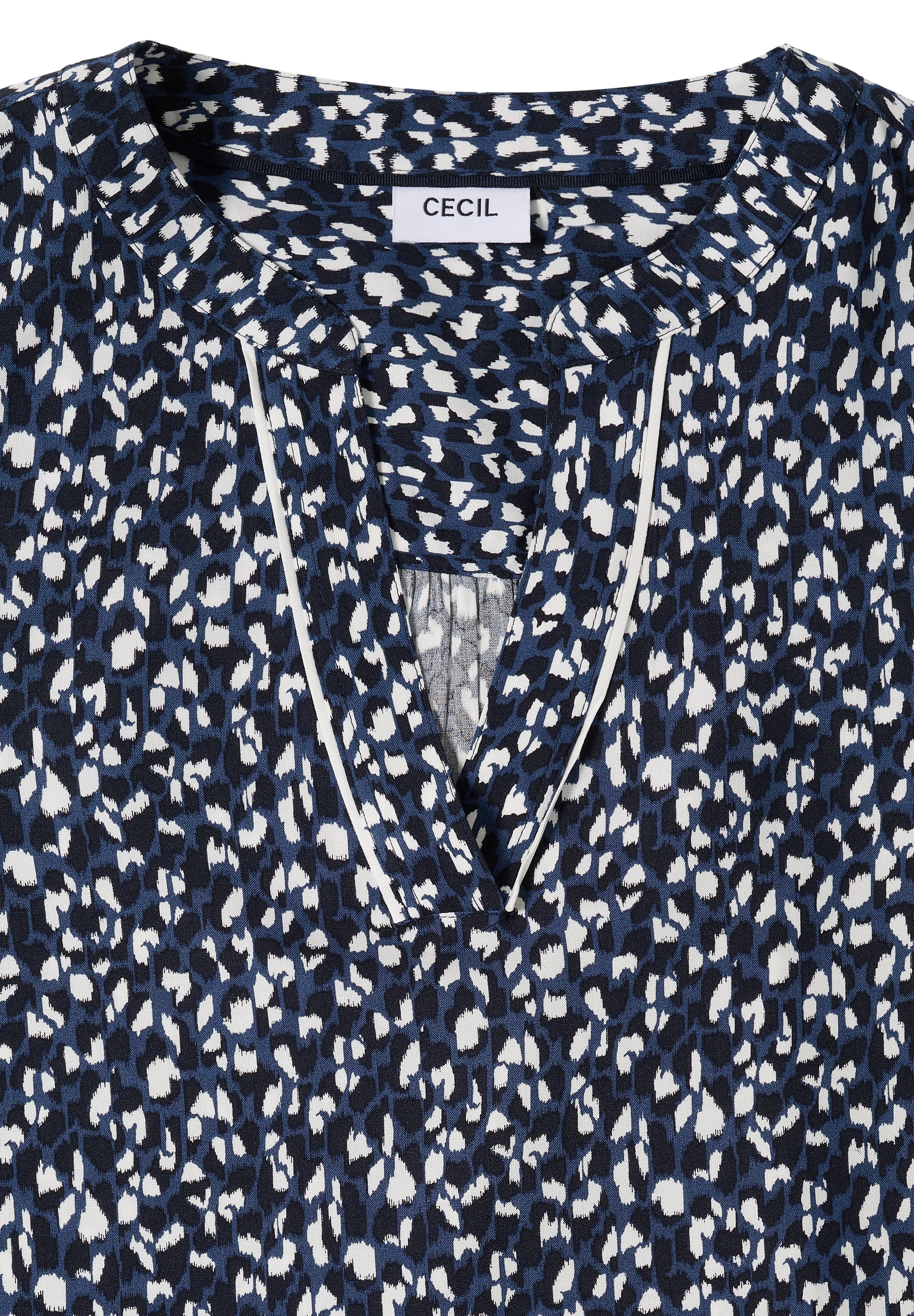 Cecil Langarmbluse aus softer Viskose