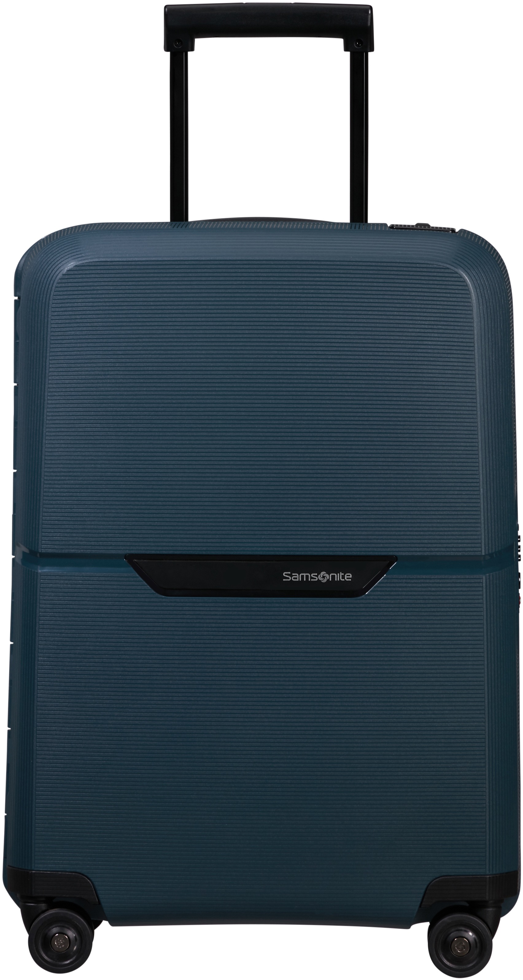 SAMSONITE Hartschalen-Trolley "MAGNUM, verschiedene Größen und Farben", blau, Polypropylen, unifarben, Koffer, mit arretierbarem und versenkbarem