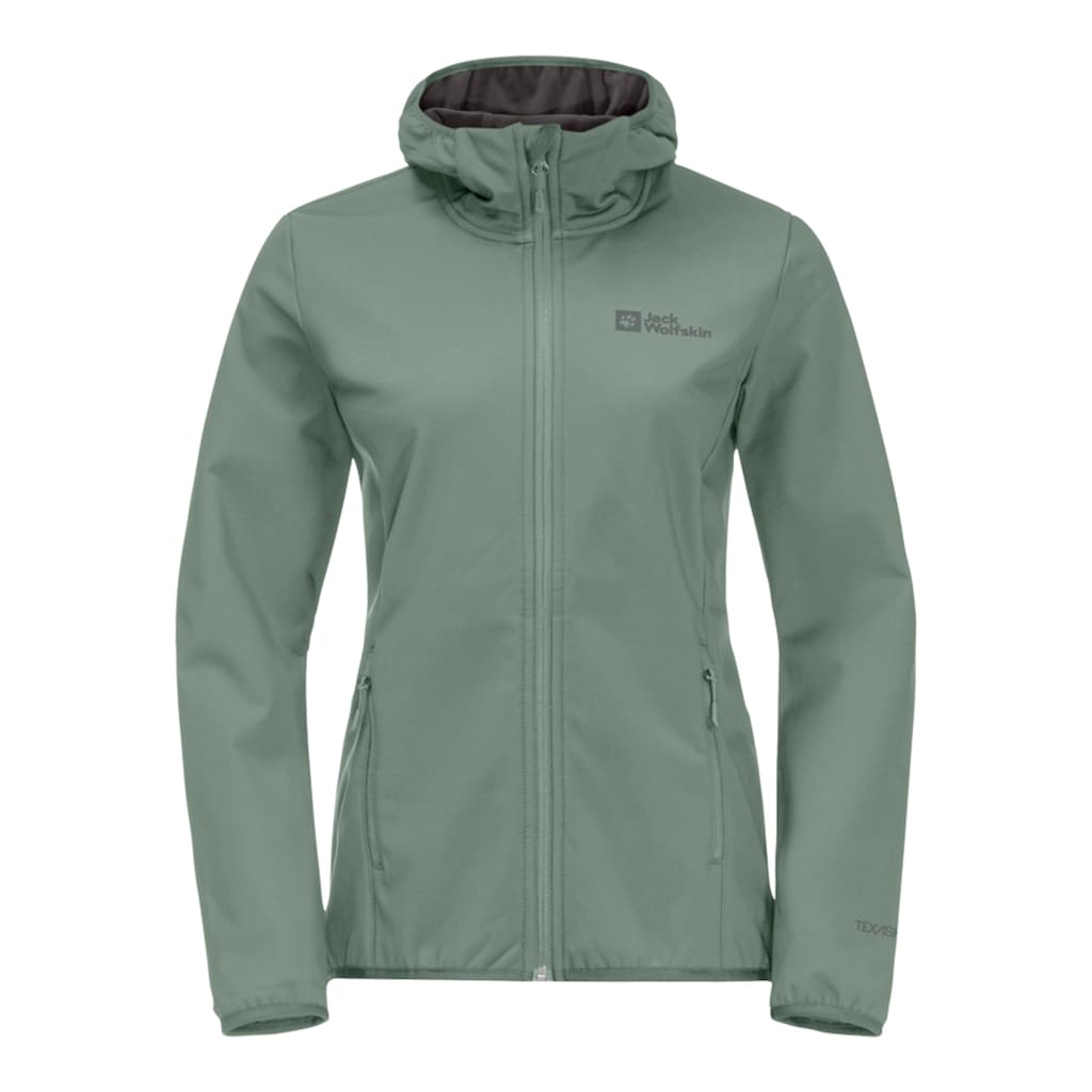 Jack Wolfskin Softshelljacke »BORNBERG HOODY W«, mit Kapuze