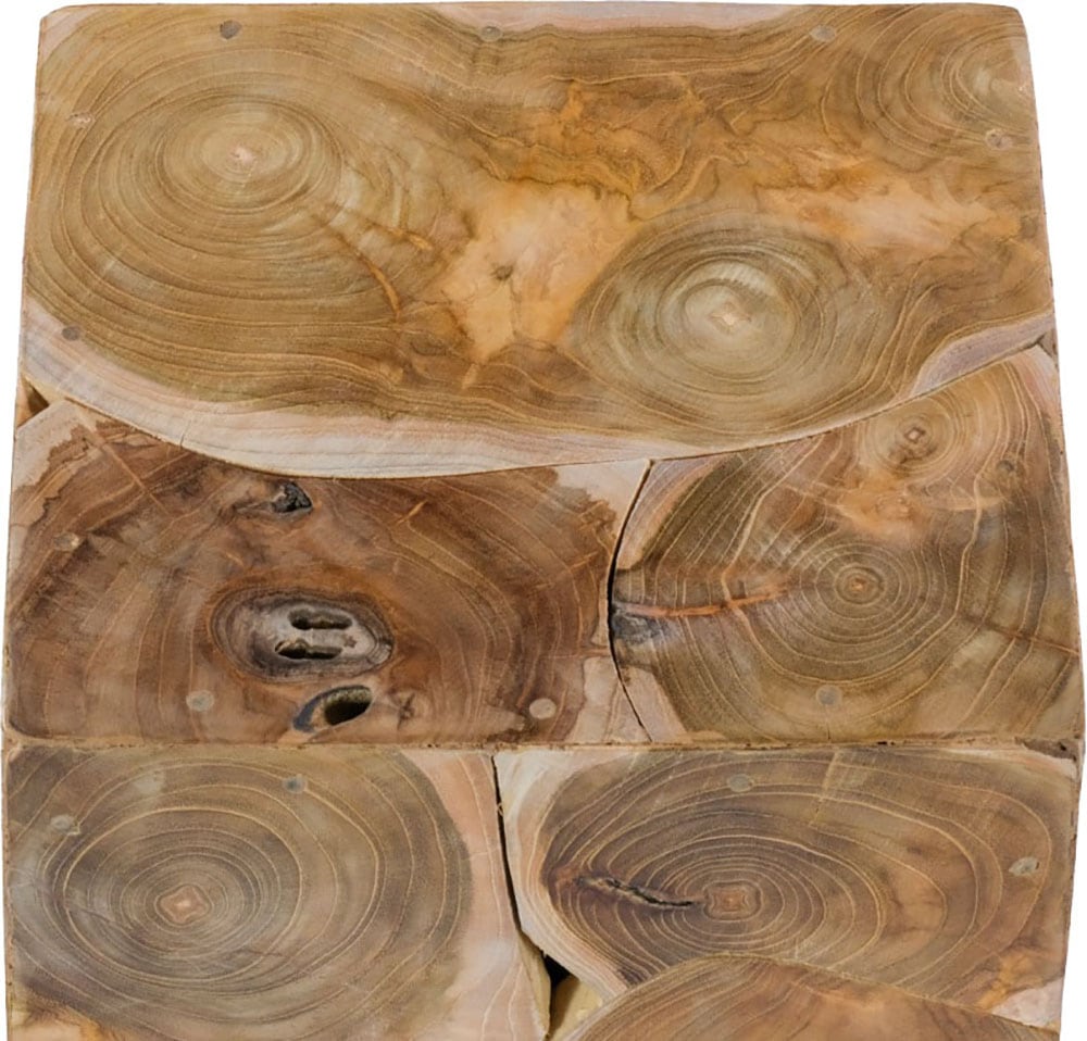 Thumbnail - Kayoom Beistelltisch "Radix 425, hochwertiges Teakholz, Natur-Design" 1 Stk. tlg. Hochwertiges Teakholz, stabile Bauweis...