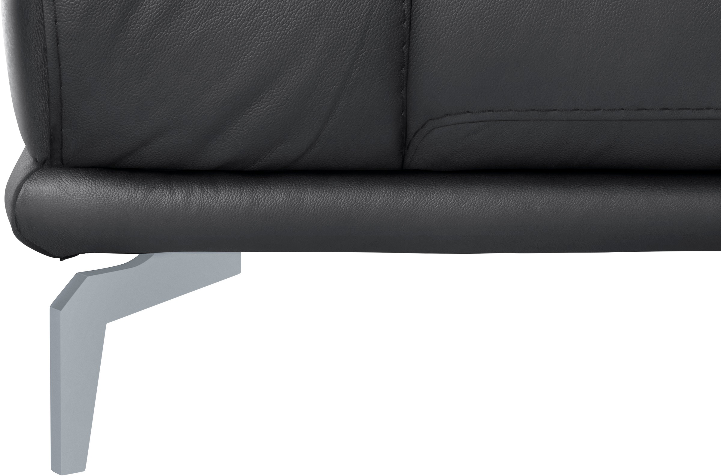 W.SCHILLIG 2,5-Sitzer »montanaa«, mit Metallfüßen in Silber matt, Breite 212 cm