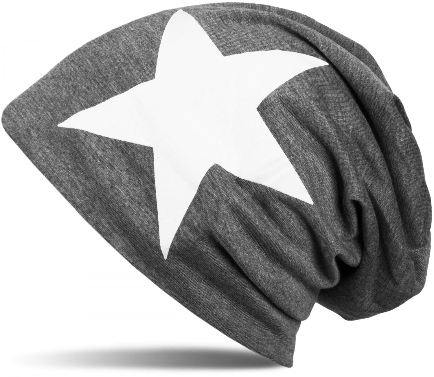 styleBREAKER Beanie "Beanie mit Stern Print" 1 Stk.