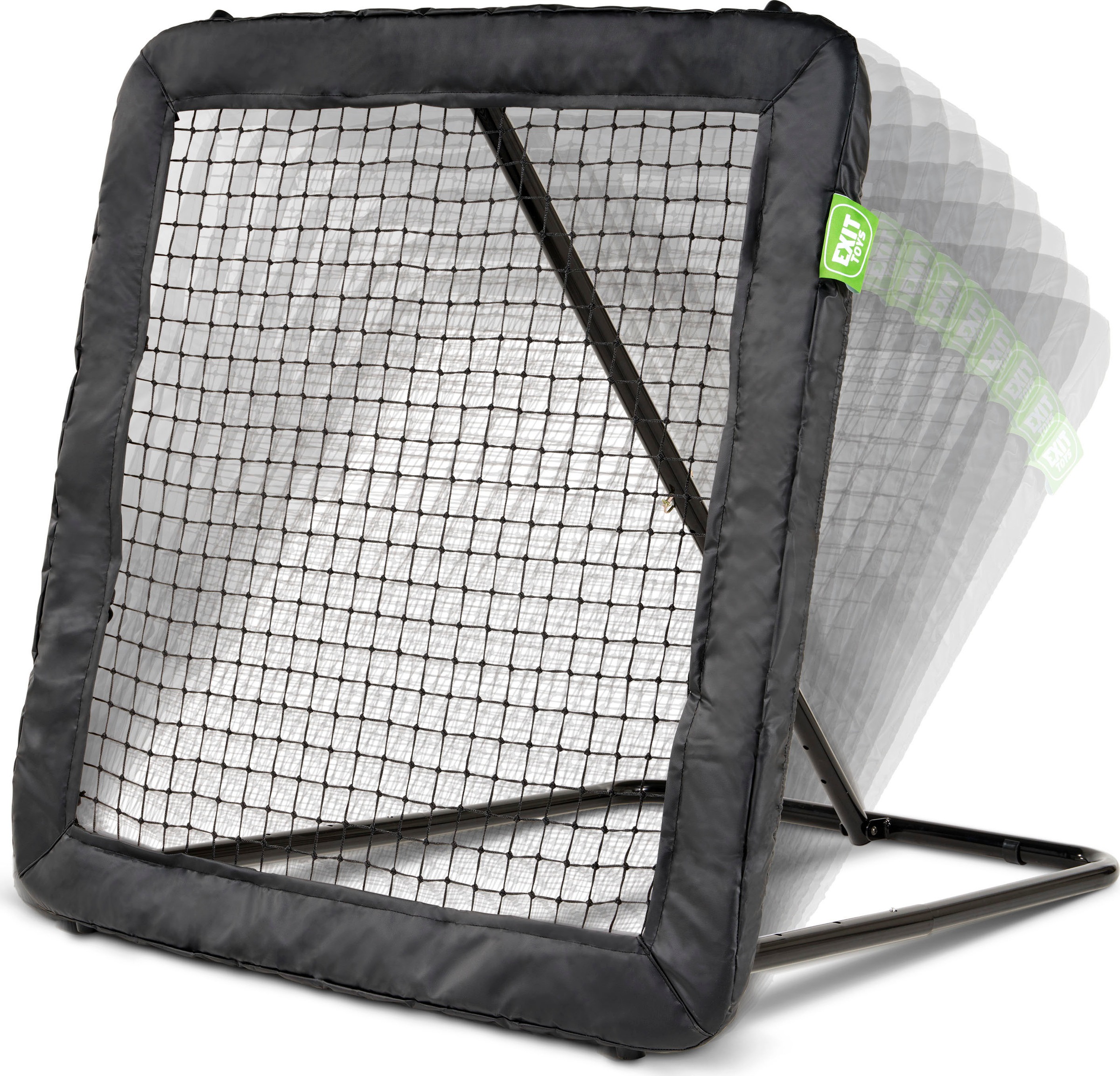 EXIT Rebounder »Kickback L«, (1 St.), BxH: 124x124 cm, inkl. 2 Erdanker, ab 3 Jahren