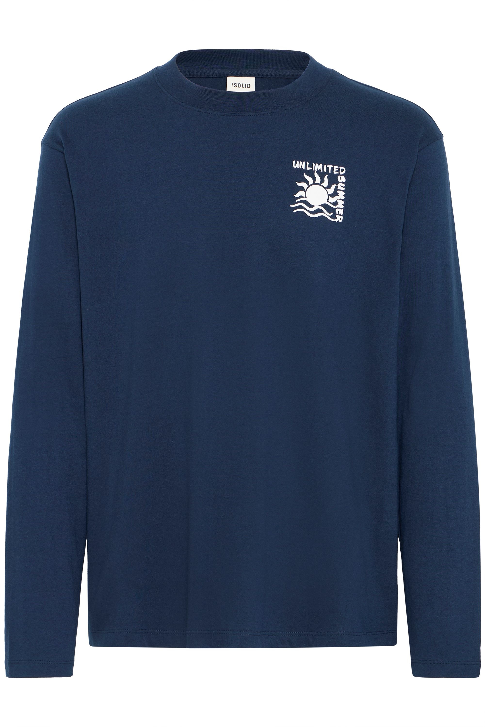 Solid Langarmshirt "Langarmshirt SDODANI" günstig online kaufen