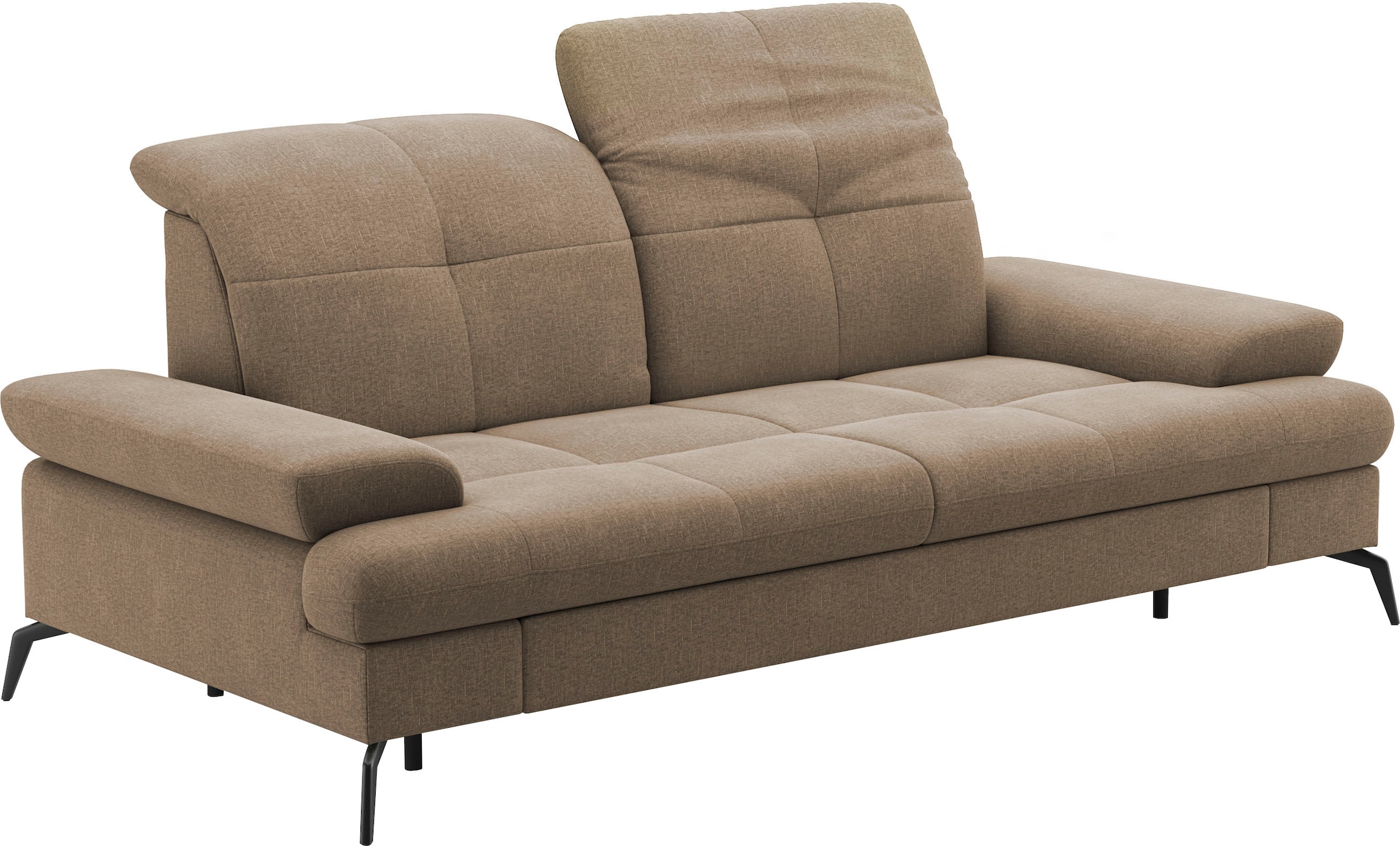 sit&more 2,5-Sitzer »Amica, inkl. Sitztiefenverstellung und Armteilverstellung«, wahlweise mit Kopfteilverstellung und Bettfunktion