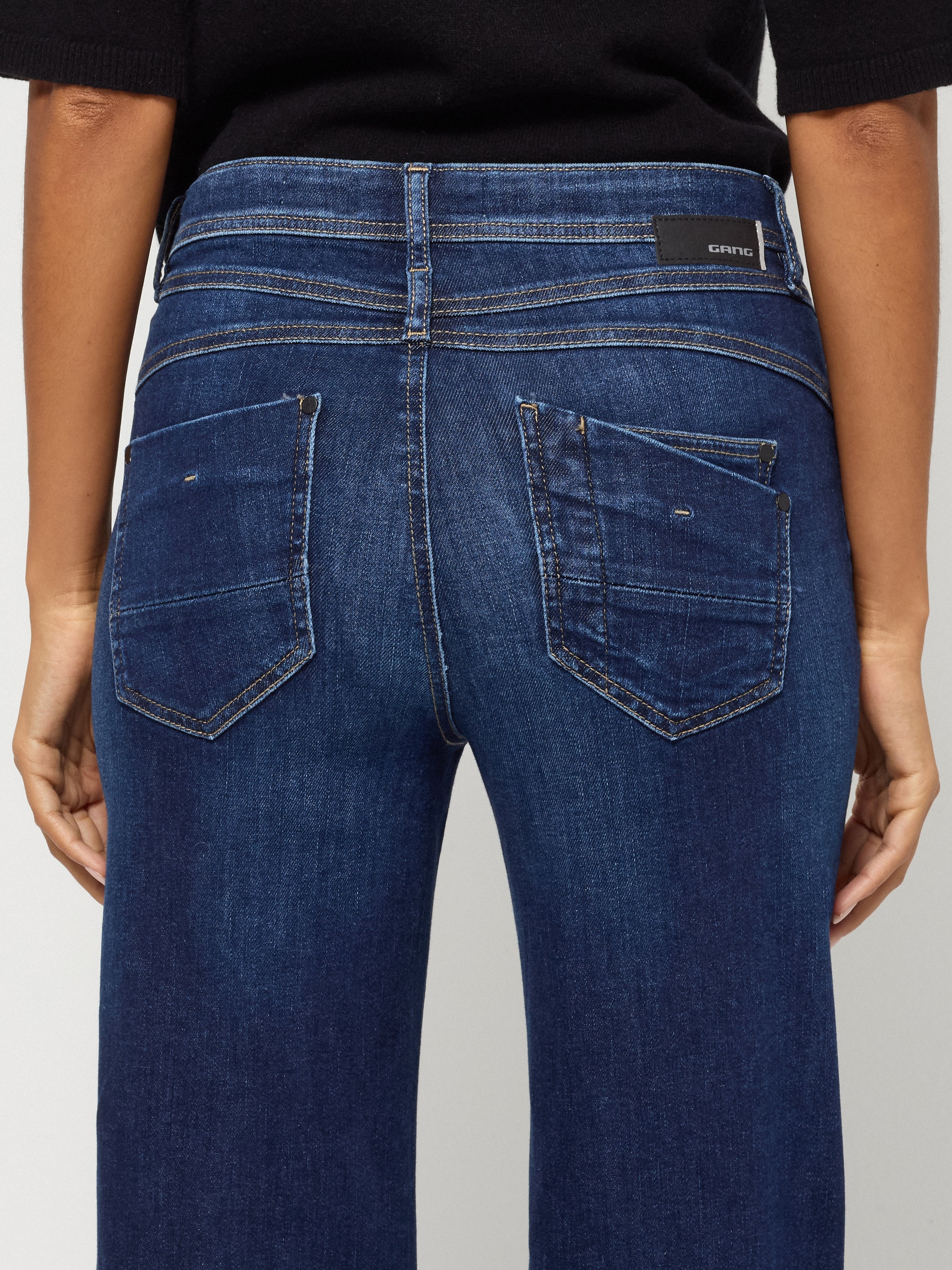 GANG Weite Jeans »94AMELIE WIDE« im 5-Pocket-Stil aus Stretch-Denim