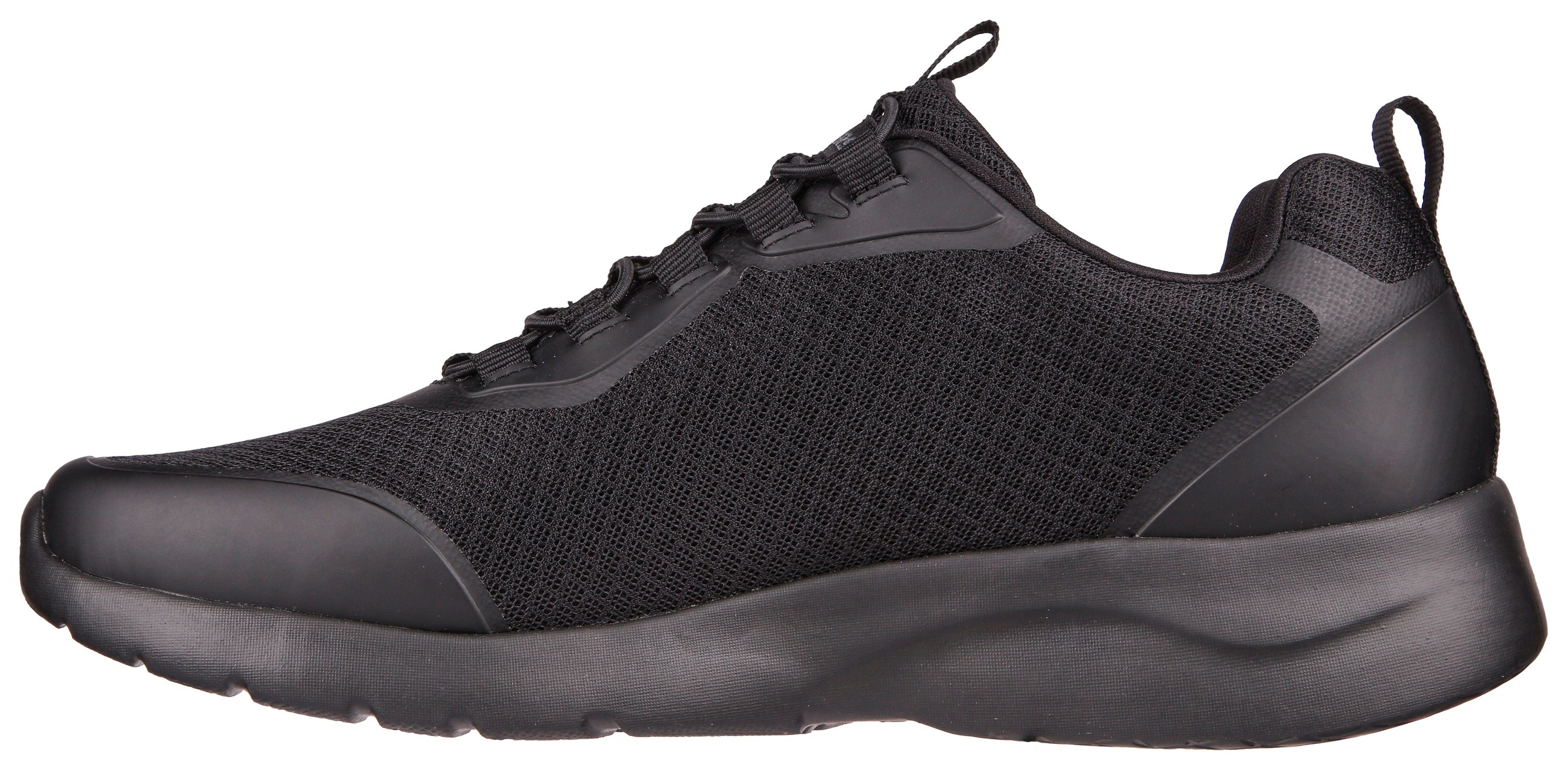 Slip-On Sneaker SKECHERS "DYNAMIGHT 2.0", Herren, Gr. 47,5, schwarz, Mesh, Synthetik, Schuhe, Slipper, Sneaker mit Memory Foam, Topseller 3