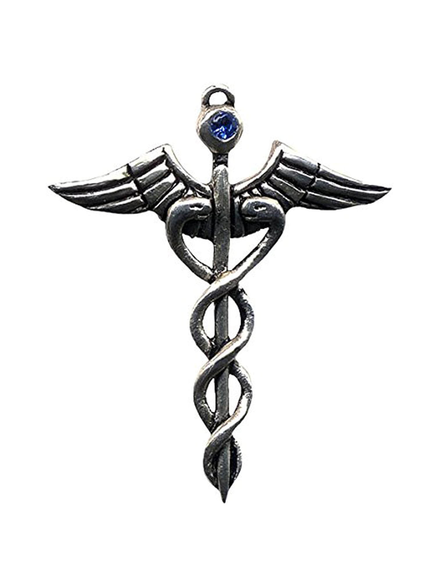 Amulett »Anhänger Juwel des Atum Ra Talisman«, Caduceus - Für heilende Fähigkeiten