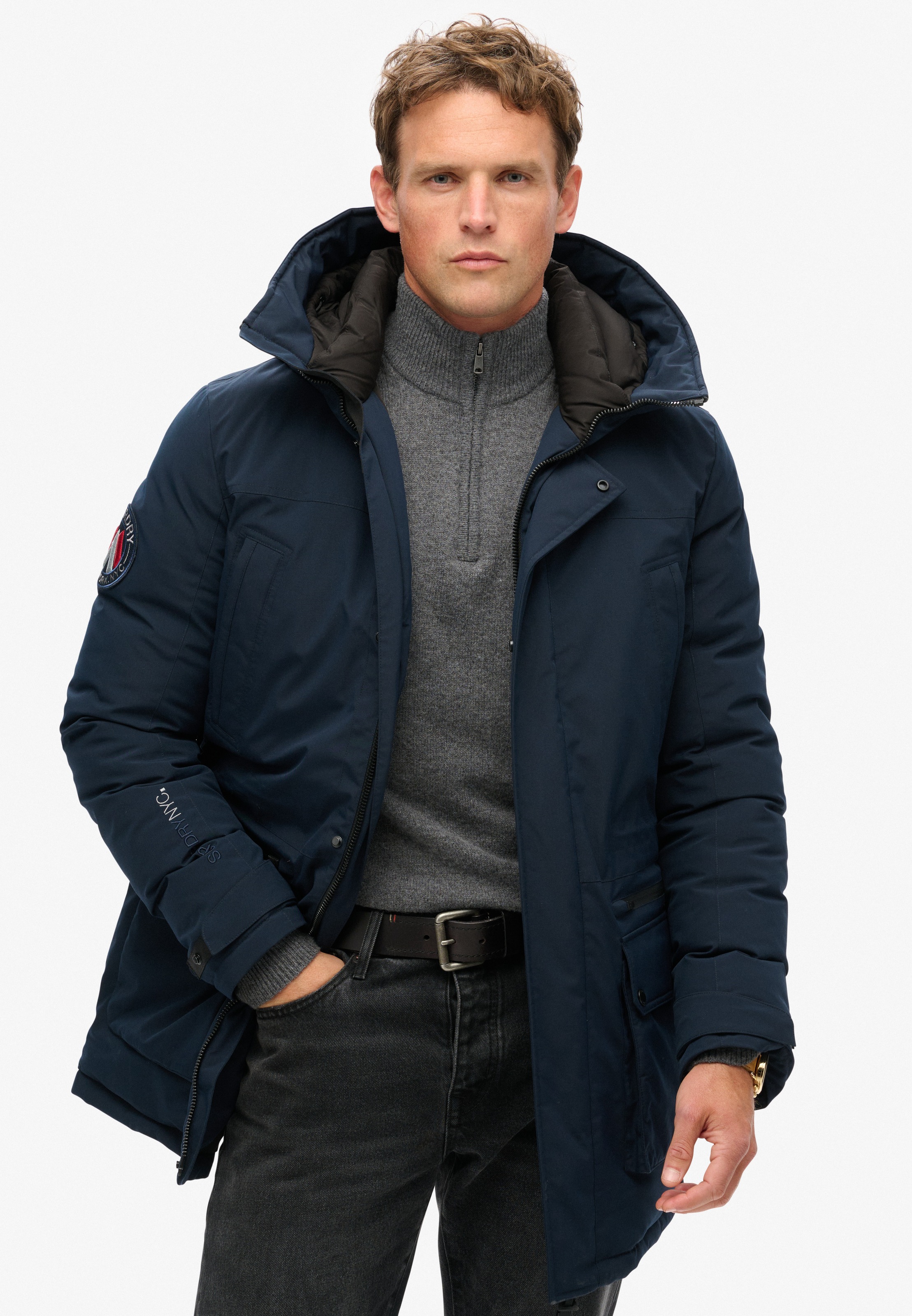 Superdry »City Padded Parka Jacket« mit Kapuze