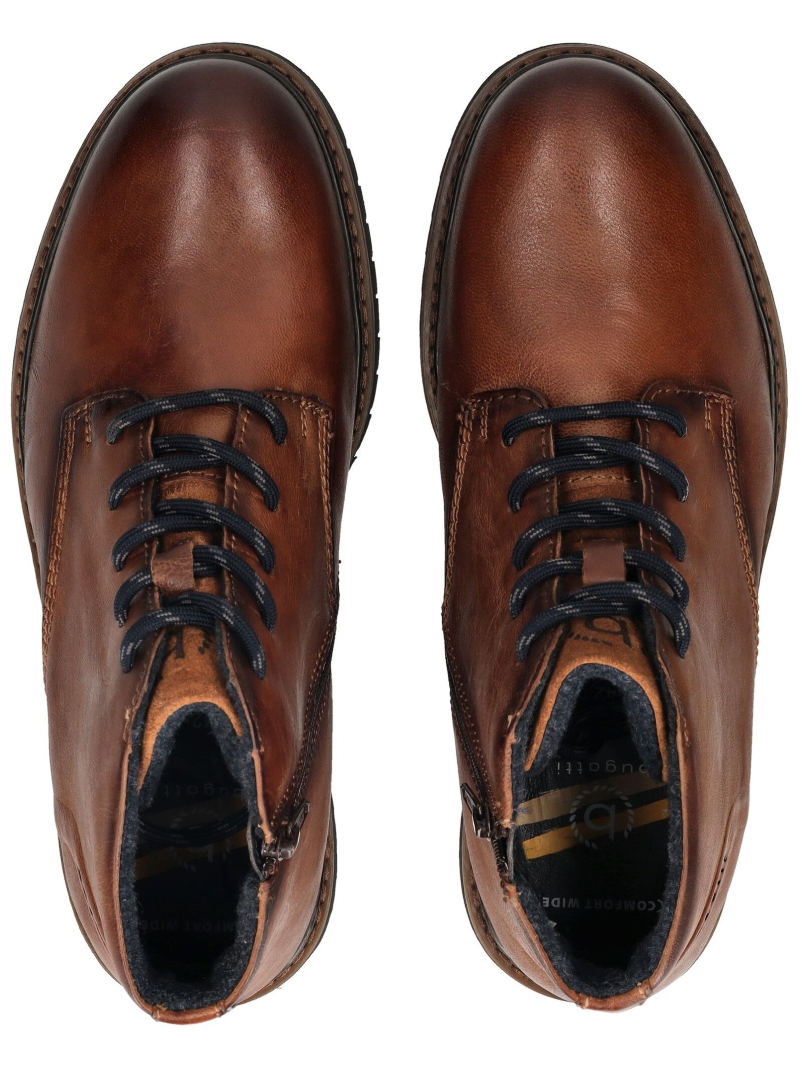 bugatti Schnürstiefelette »bugatti Stiefelette Leder«