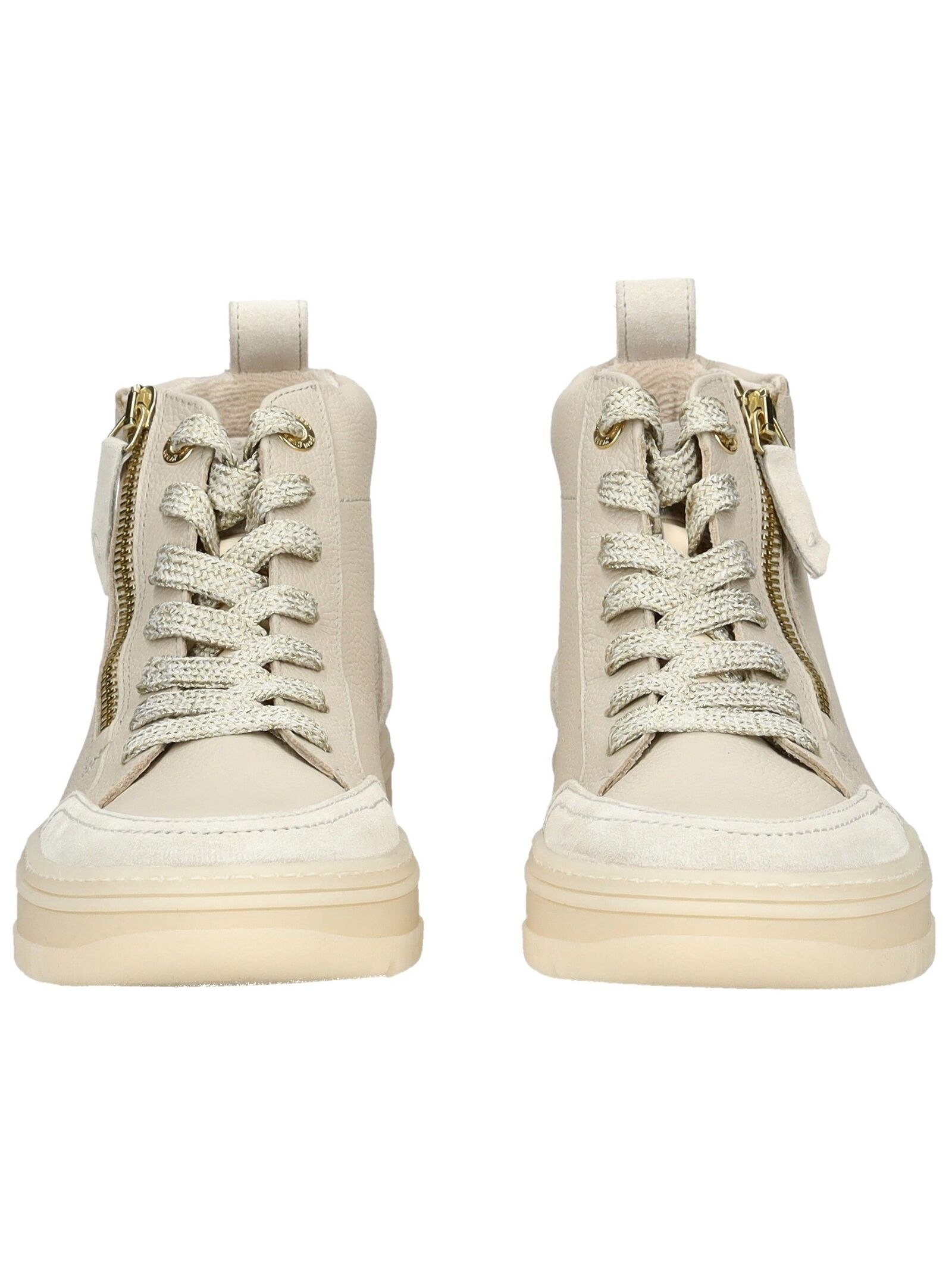 Sneaker PAUL GREEN "Paul Green Sneaker Veloursleder", Damen, Gr. 38, ivory, Veloursleder, Schuhe Sneaker 2