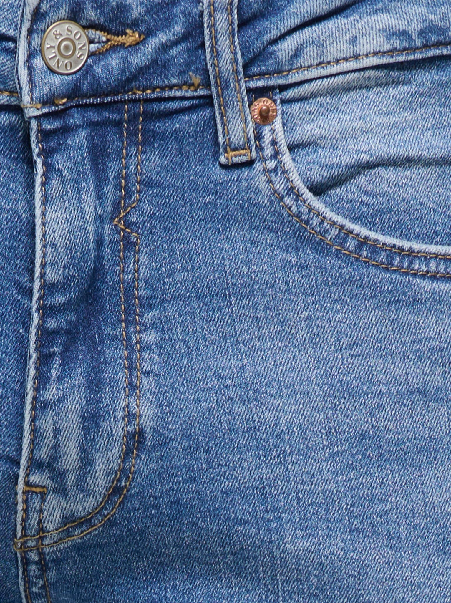 ONLY & SONS Straight-Jeans »ONSWEFT REGULAR WB 0021 TAI DNM NOOS« im 4-Pocket-Style