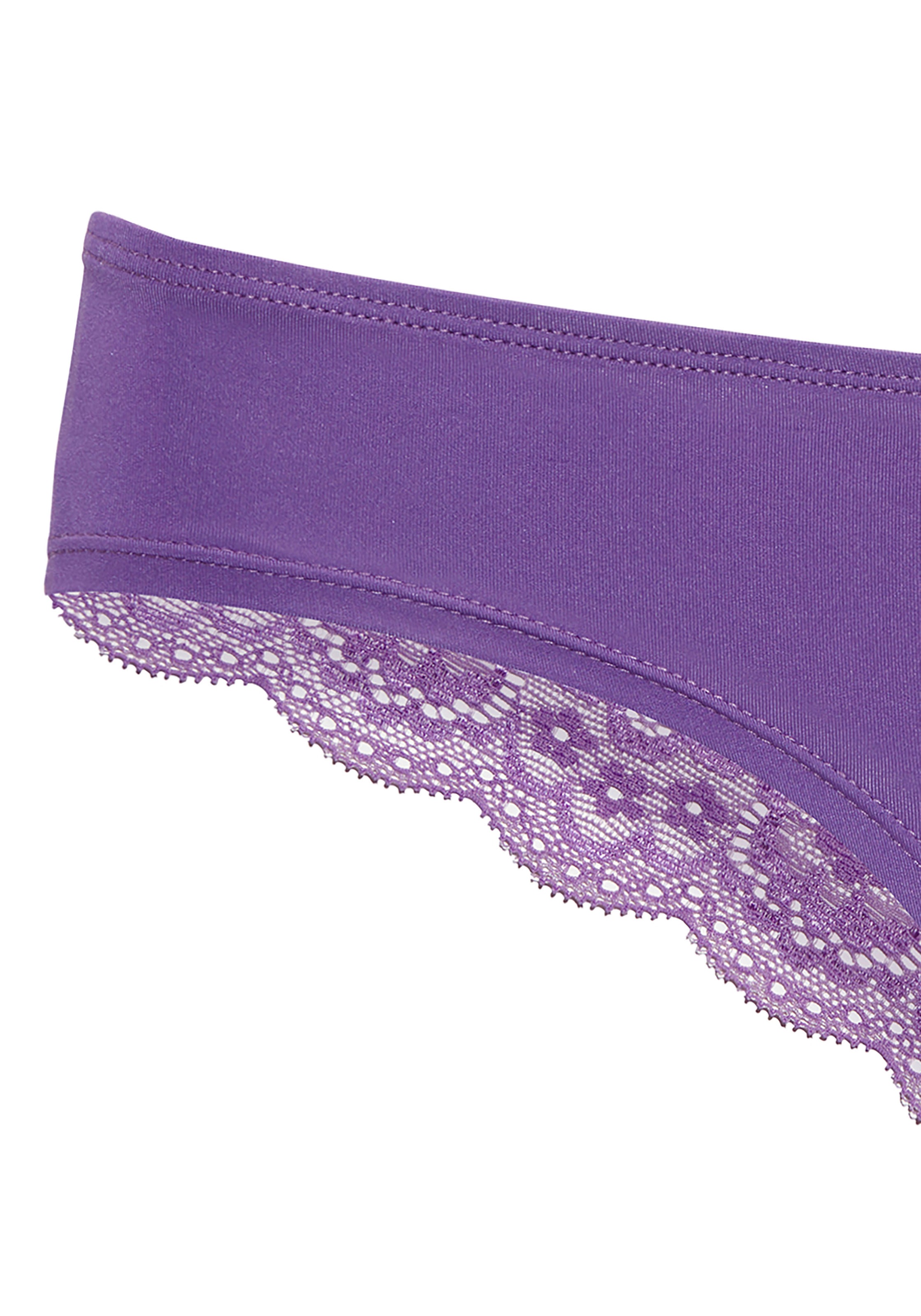 LASCANA Brasilslip, mit schöner Spitze hinten günstig online kaufen